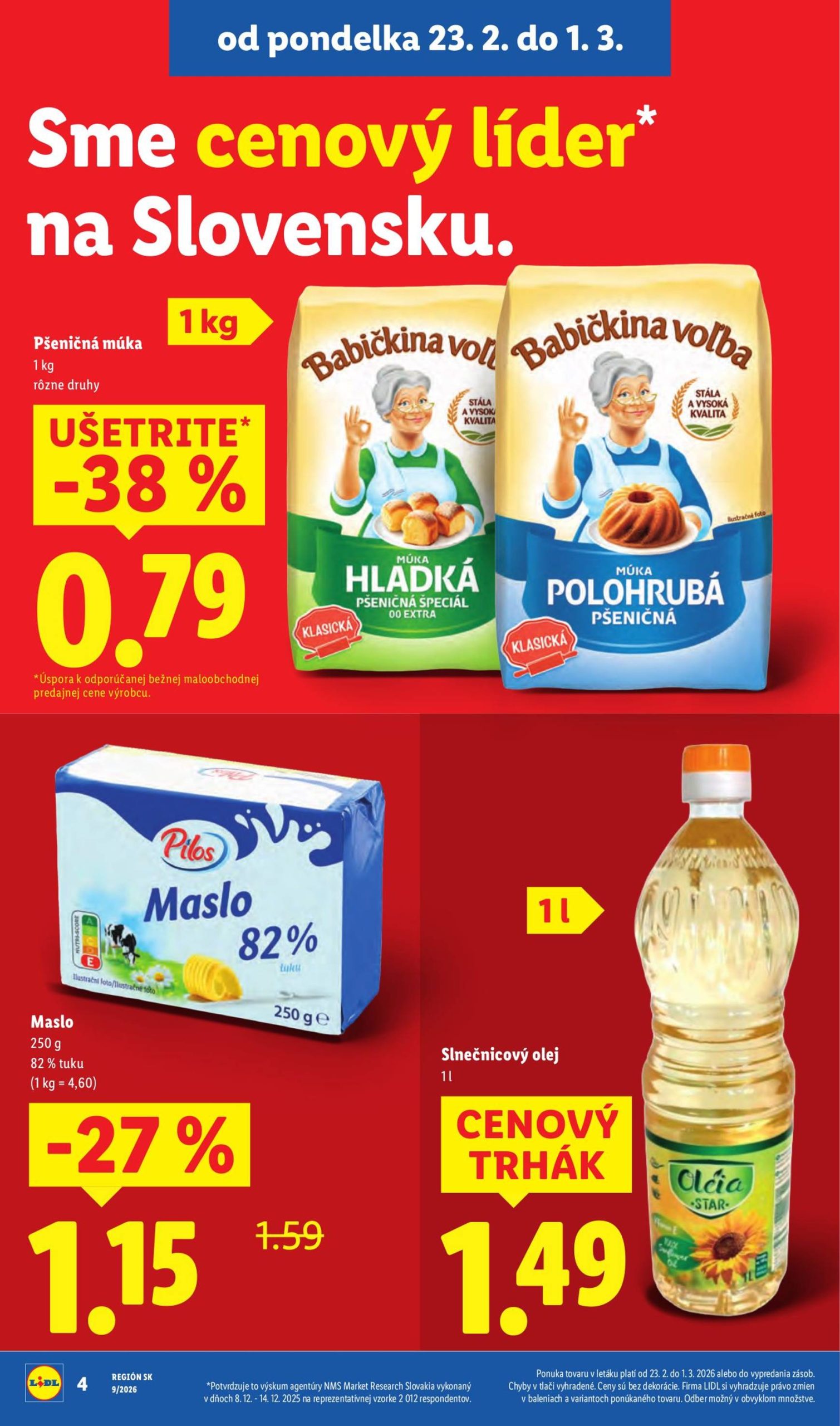 Page 4 of Aktuálny lidl leták platný od štvrtka 26.02 do 01.03