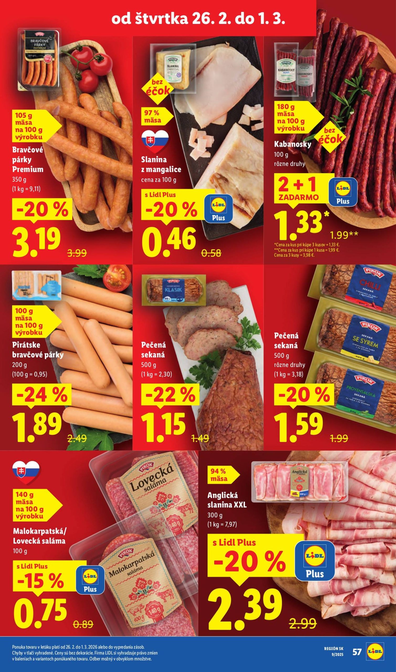 Page 15 of Aktuálny lidl leták platný od štvrtka 26.02 do 01.03