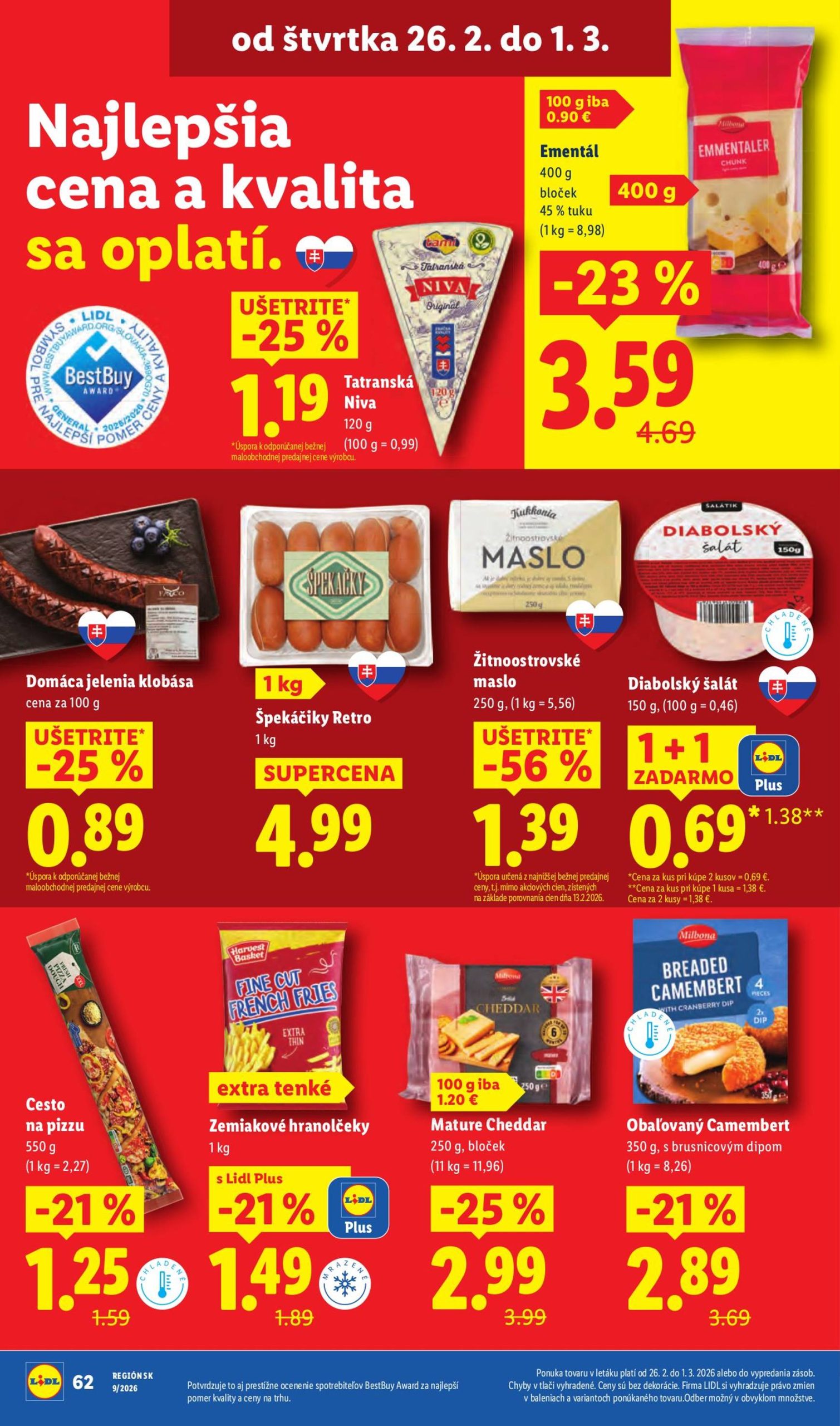 Page 20 of Aktuálny lidl leták platný od štvrtka 26.02 do 01.03