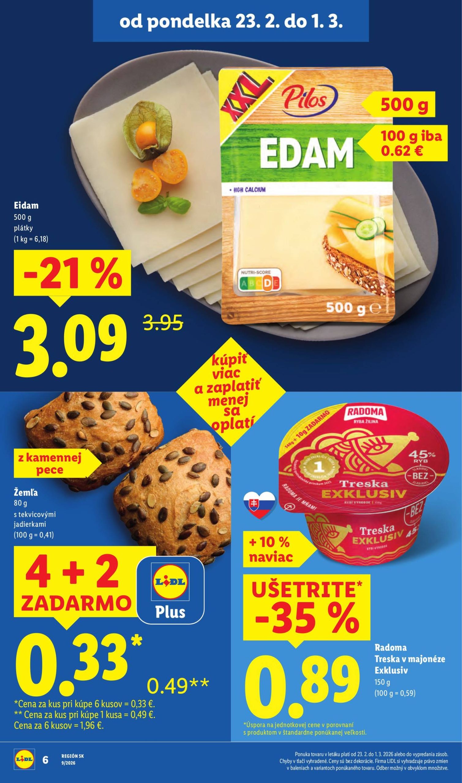 Page 6 of Aktuálny lidl leták platný od štvrtka 26.02 do 01.03