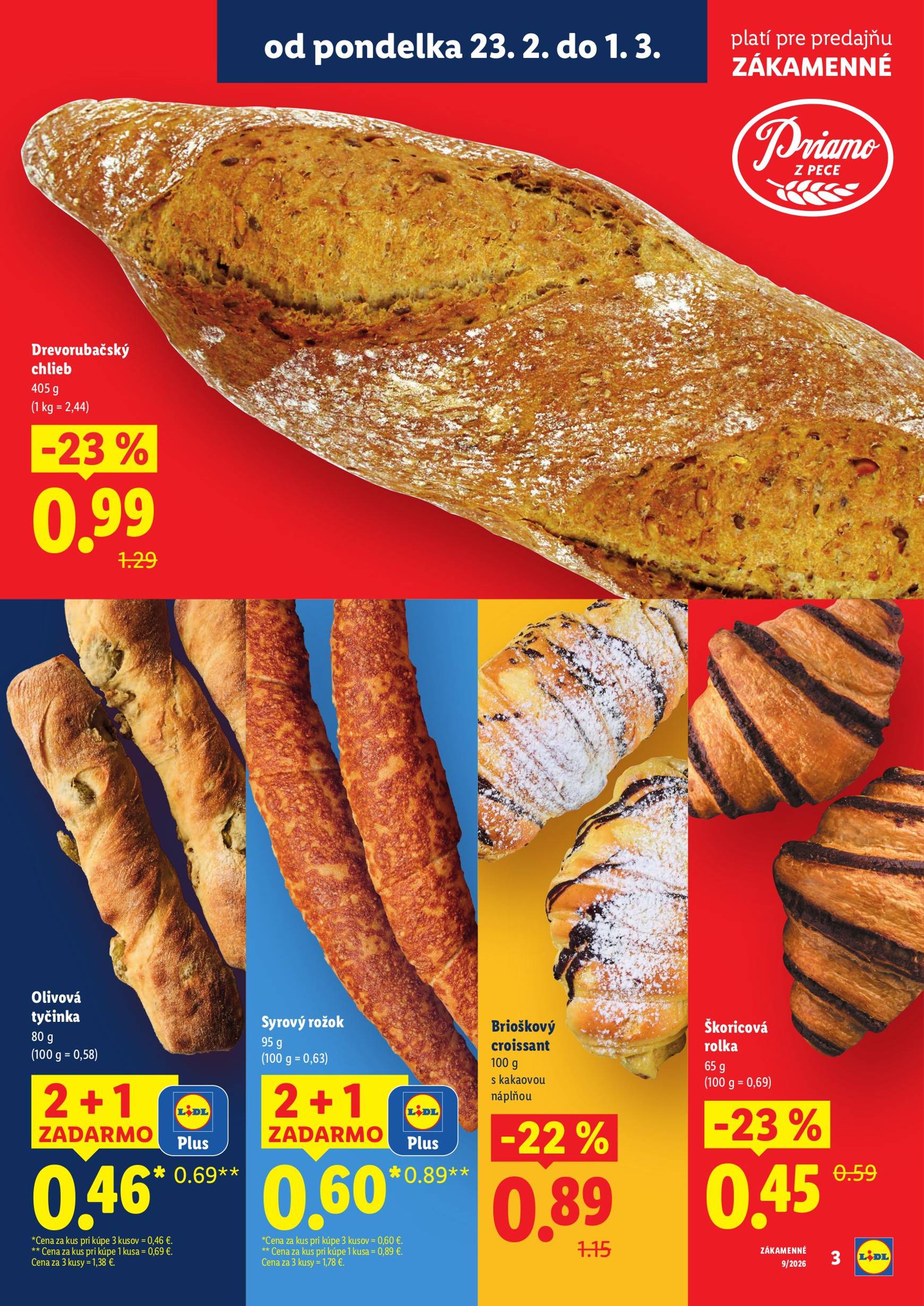 Page 3 of Aktuálny lidl leták platný od pondelka 23.02 do 01.03