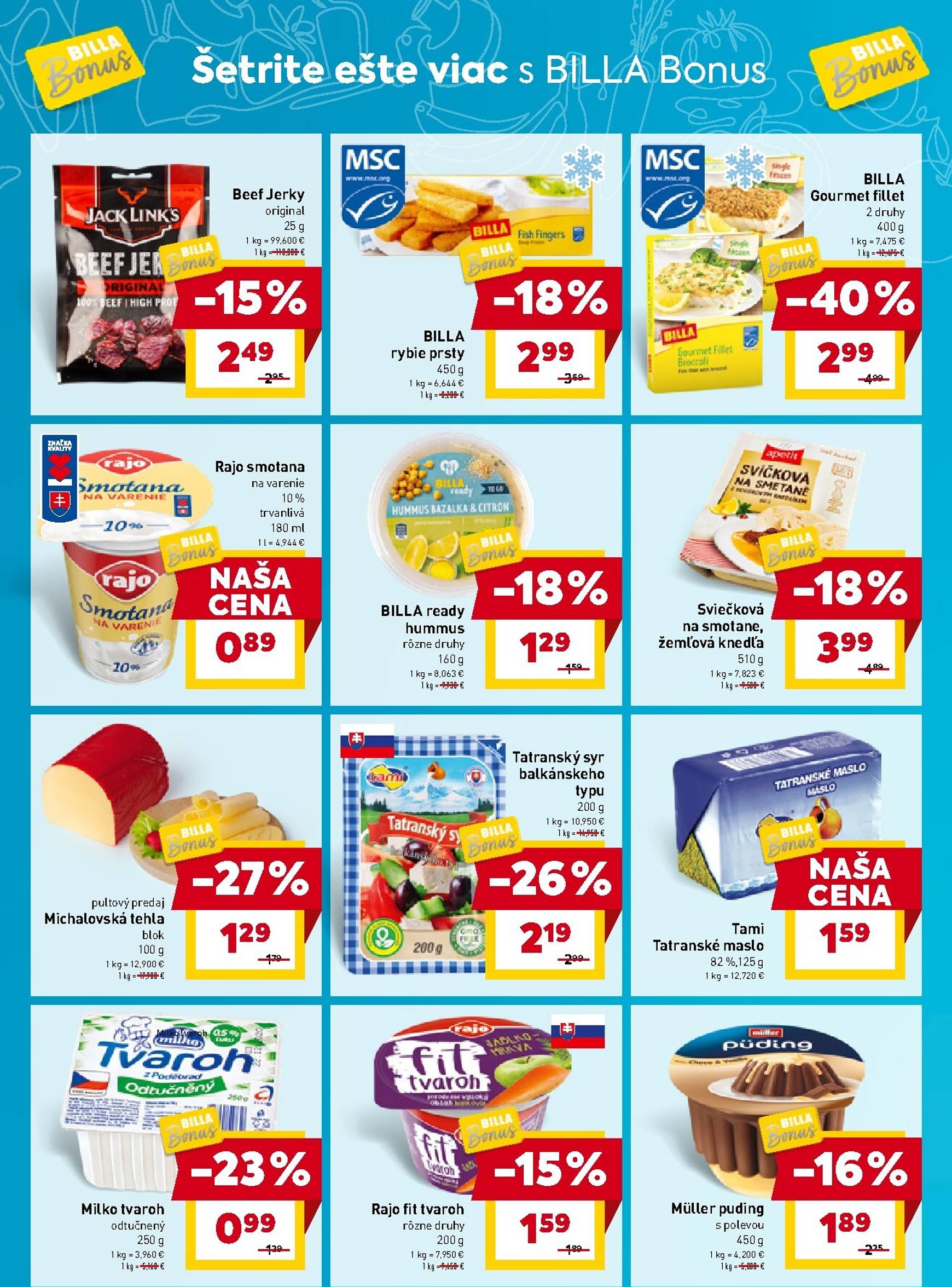 Page 2 of Aktuálny billa leták platný od stredy 25.02 do 03.03