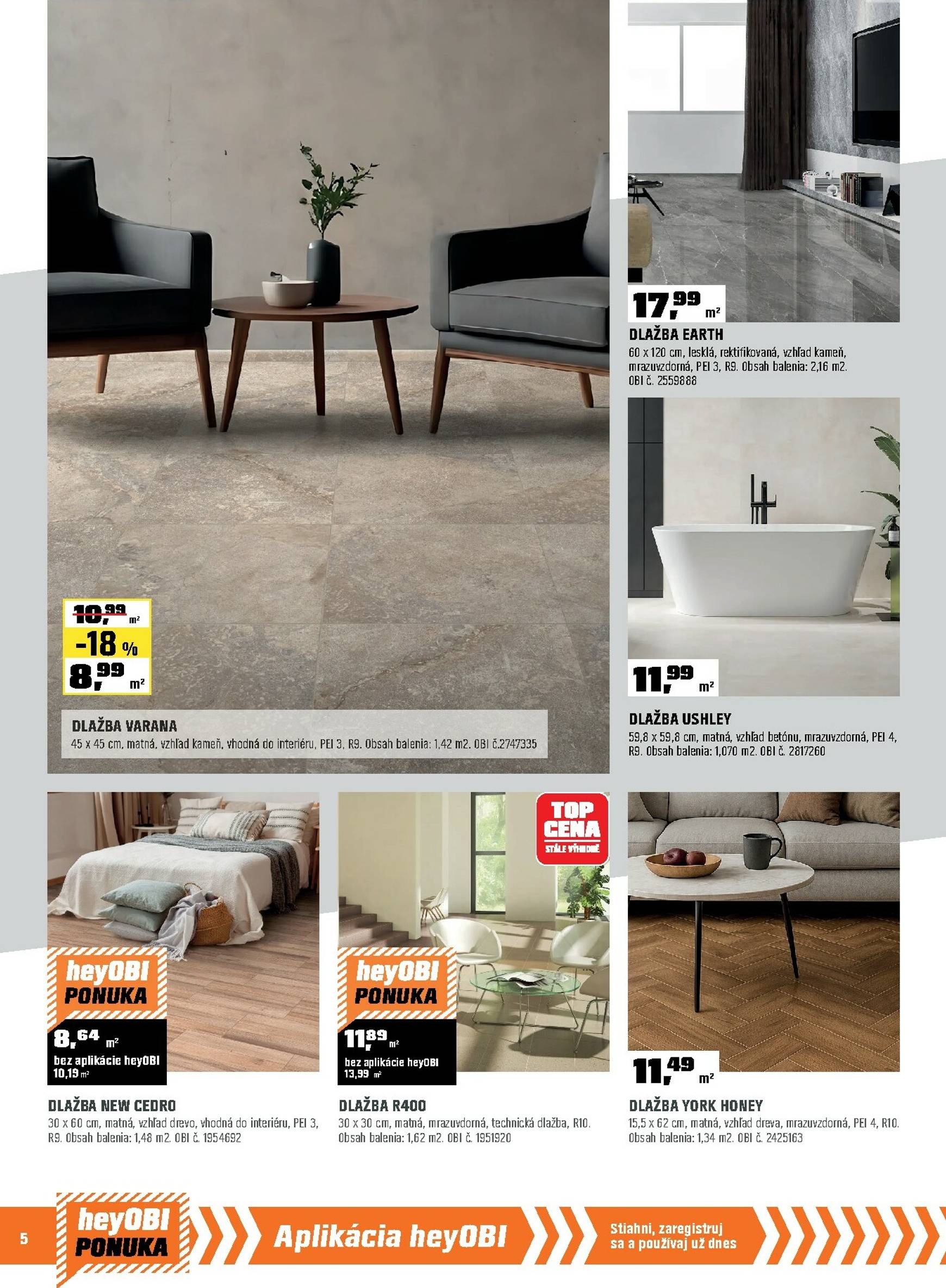 Page 6 of Aktuálny obi leták platný od nedele 01.02 do 28.02