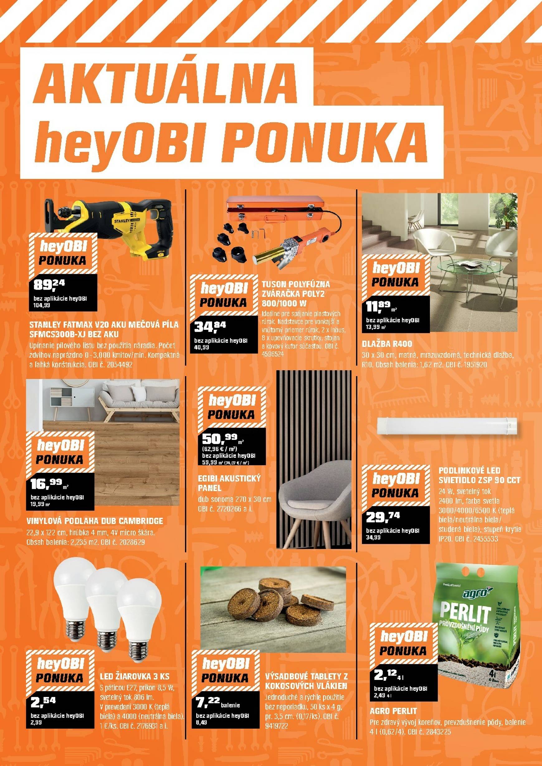 Page 10 of Aktuálny obi leták platný od nedele 01.02 do 28.02