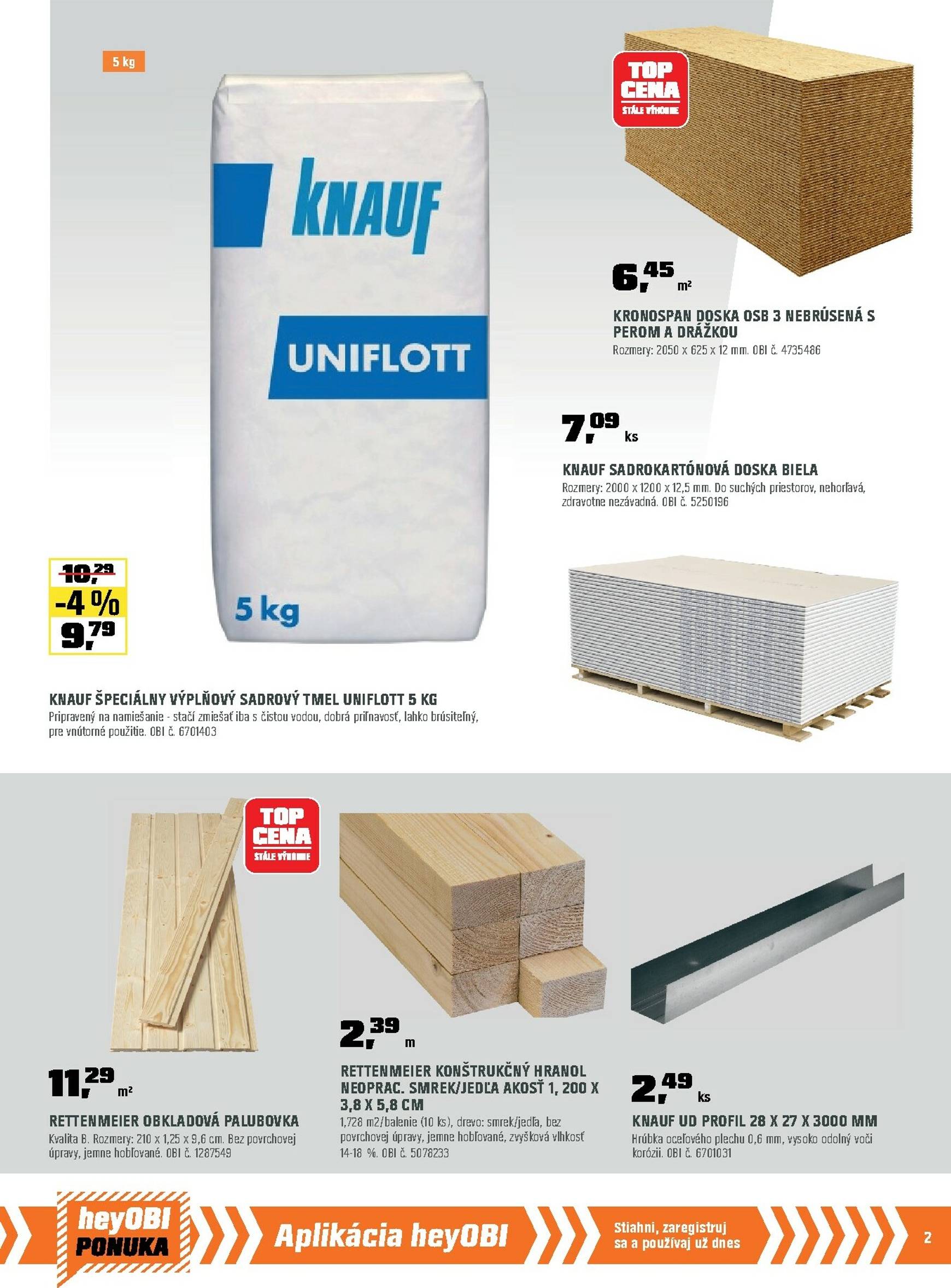 Page 3 of Aktuálny obi leták platný od nedele 01.02 do 28.02