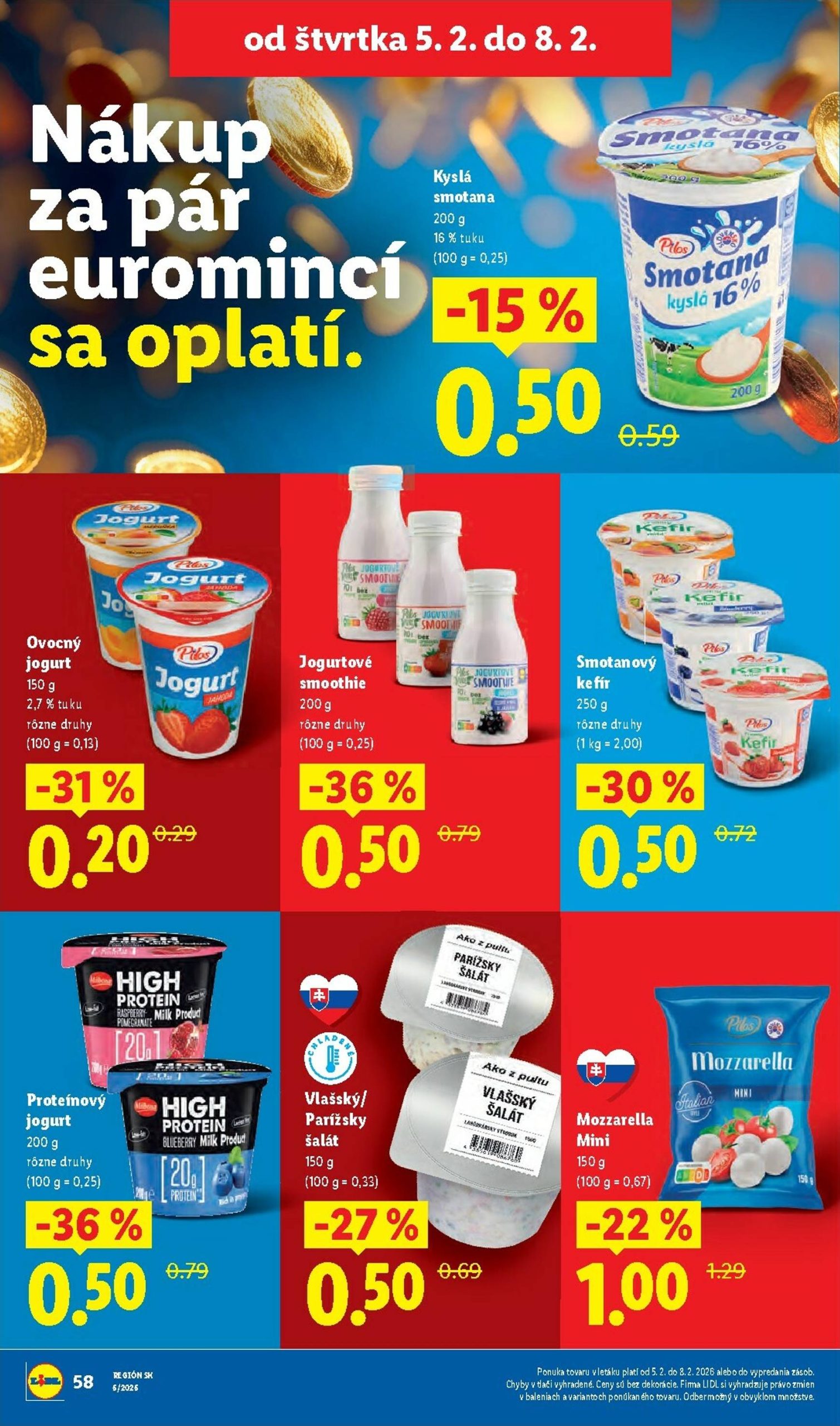 Page 58 of Aktuálny lidl leták platný od pondelka 02.02 do 08.02