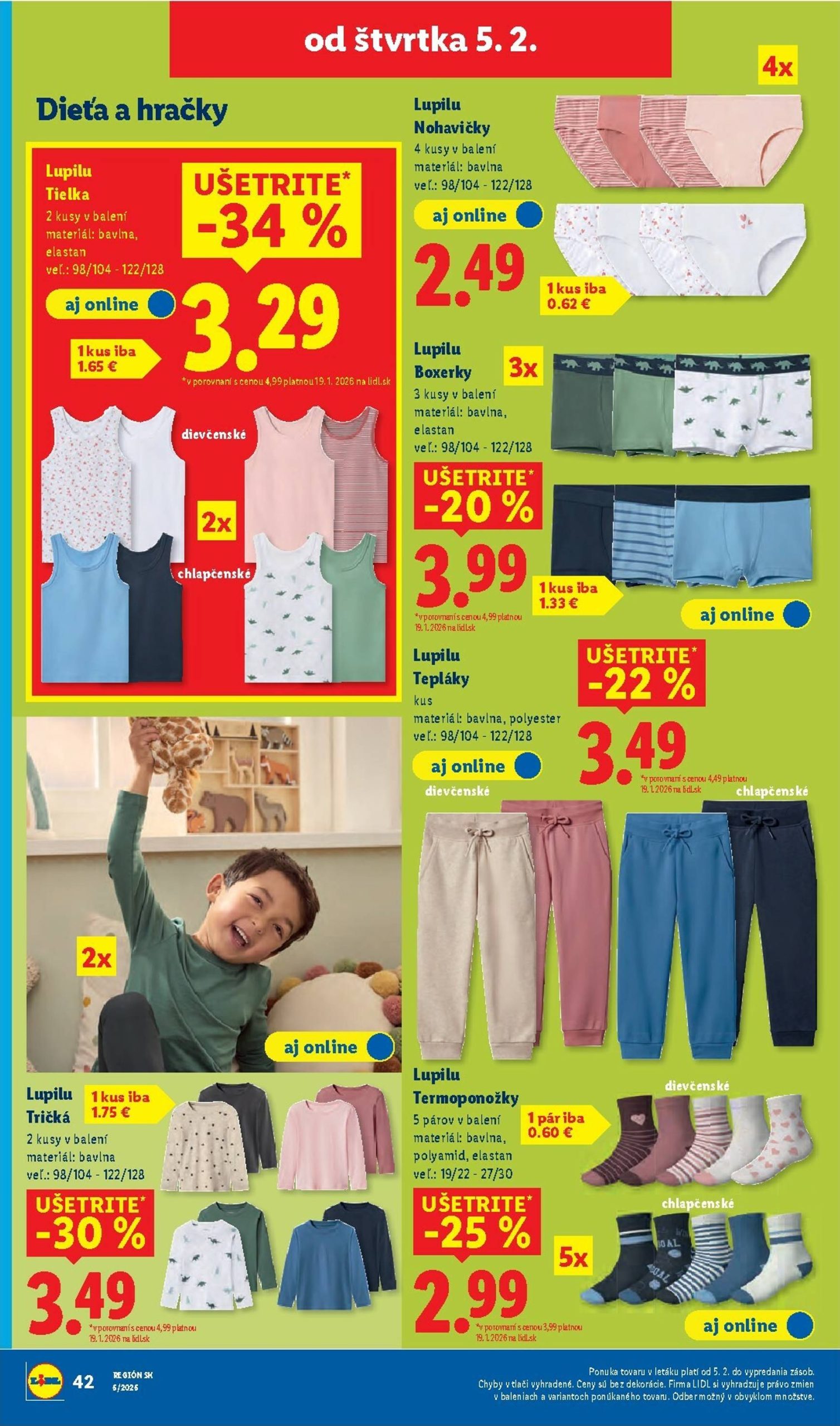 Page 72 of Aktuálny lidl leták platný od pondelka 02.02 do 08.02