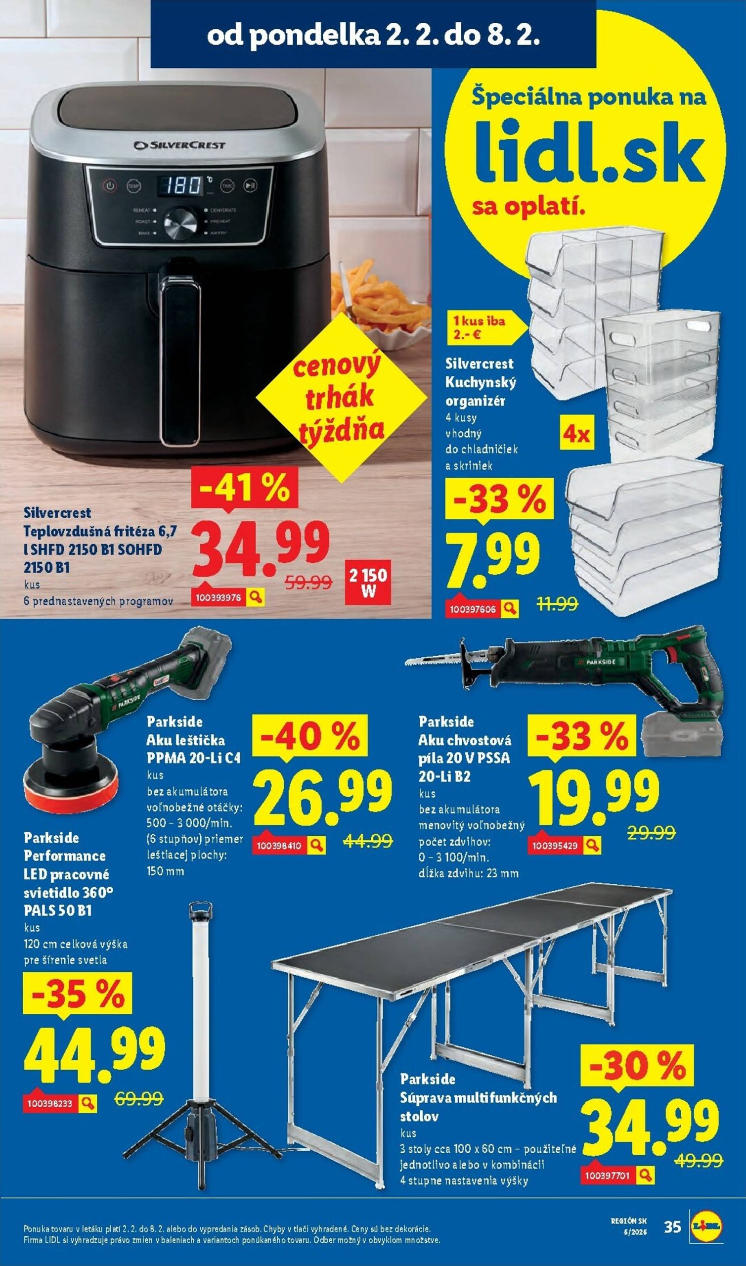 Page 47 of Aktuálny lidl leták platný od pondelka 02.02 do 08.02