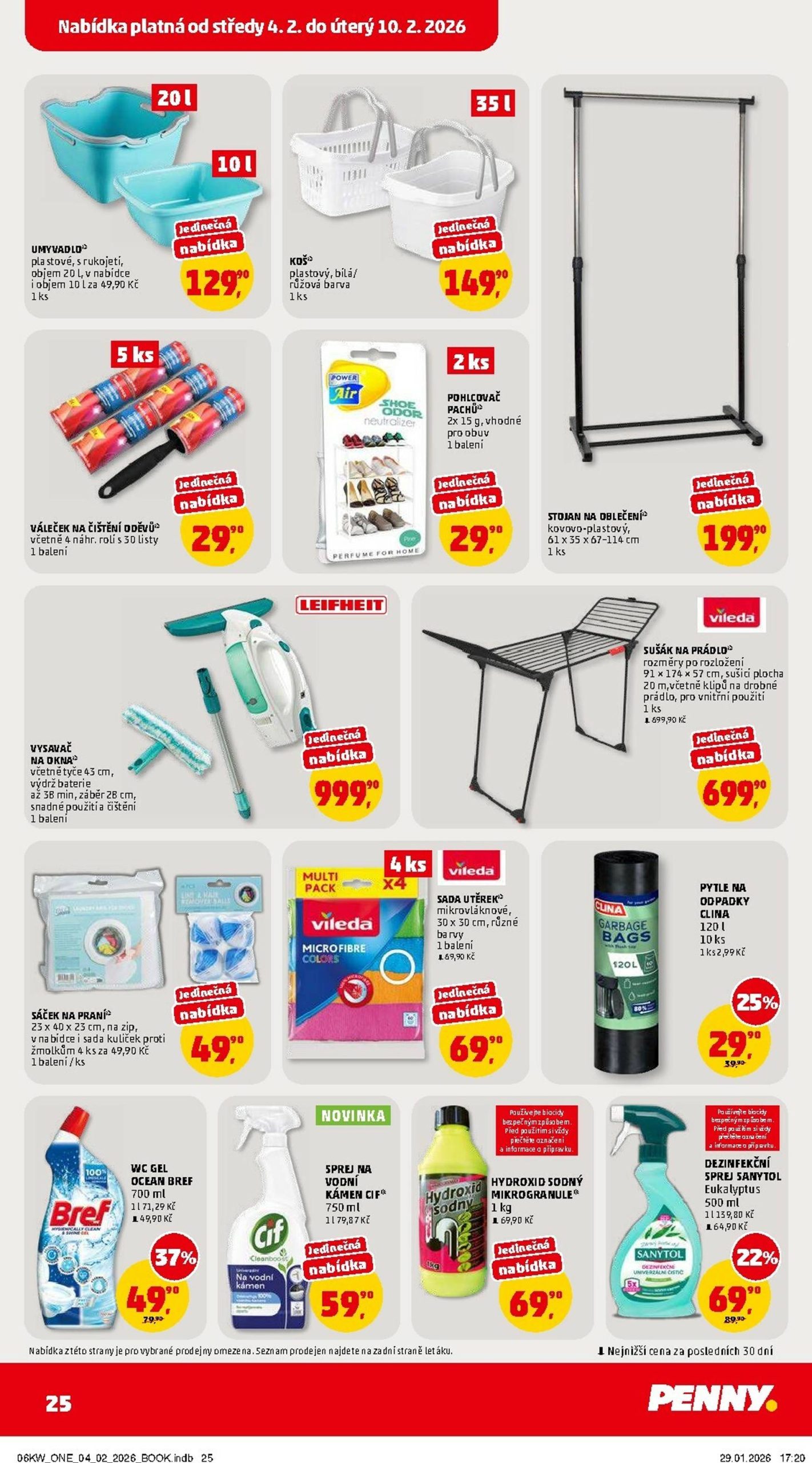 Page 25 of Aktuálny penny-cesko leták platný od stredy 04.02 do 10.02