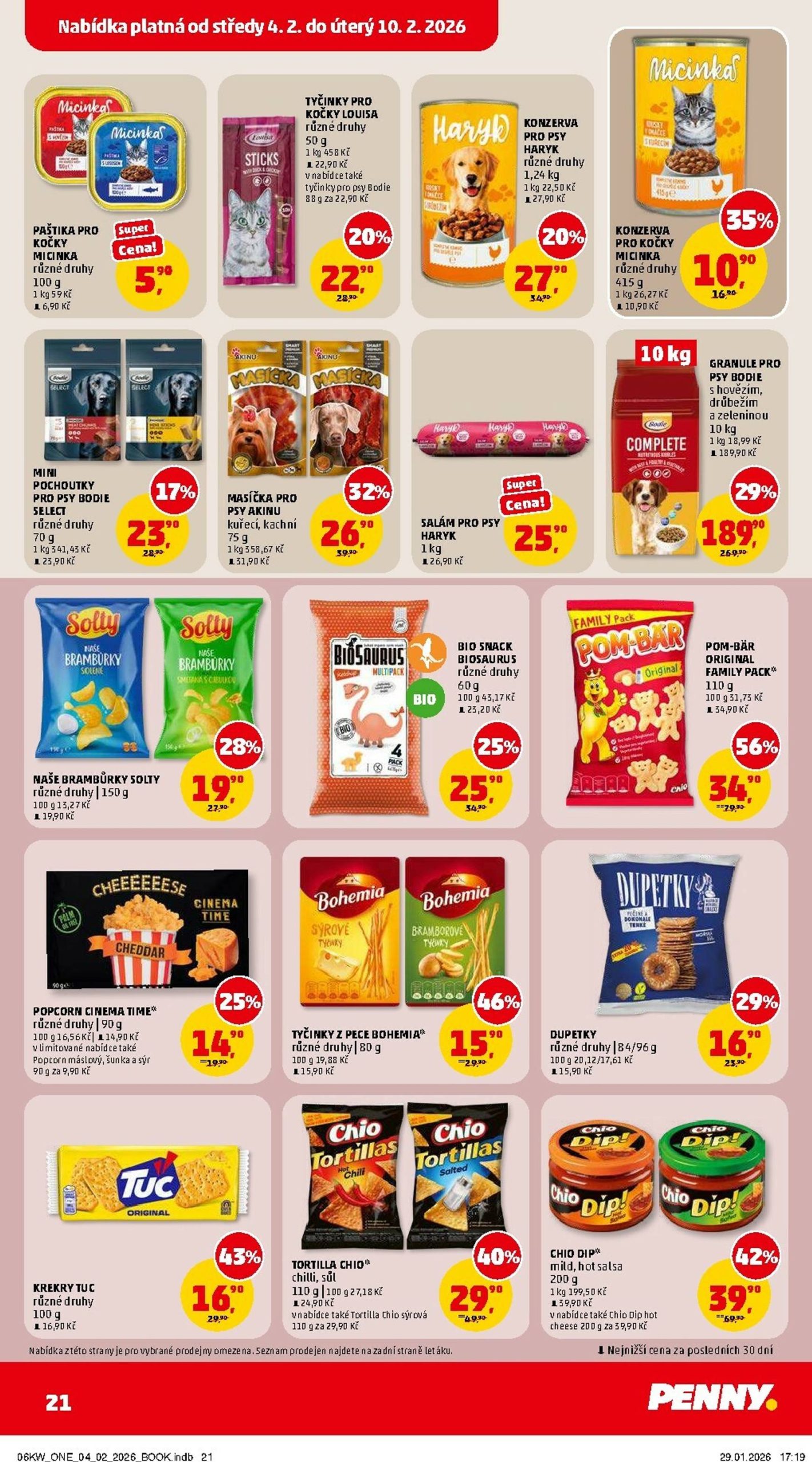 Page 21 of Aktuálny penny-cesko leták platný od stredy 04.02 do 10.02