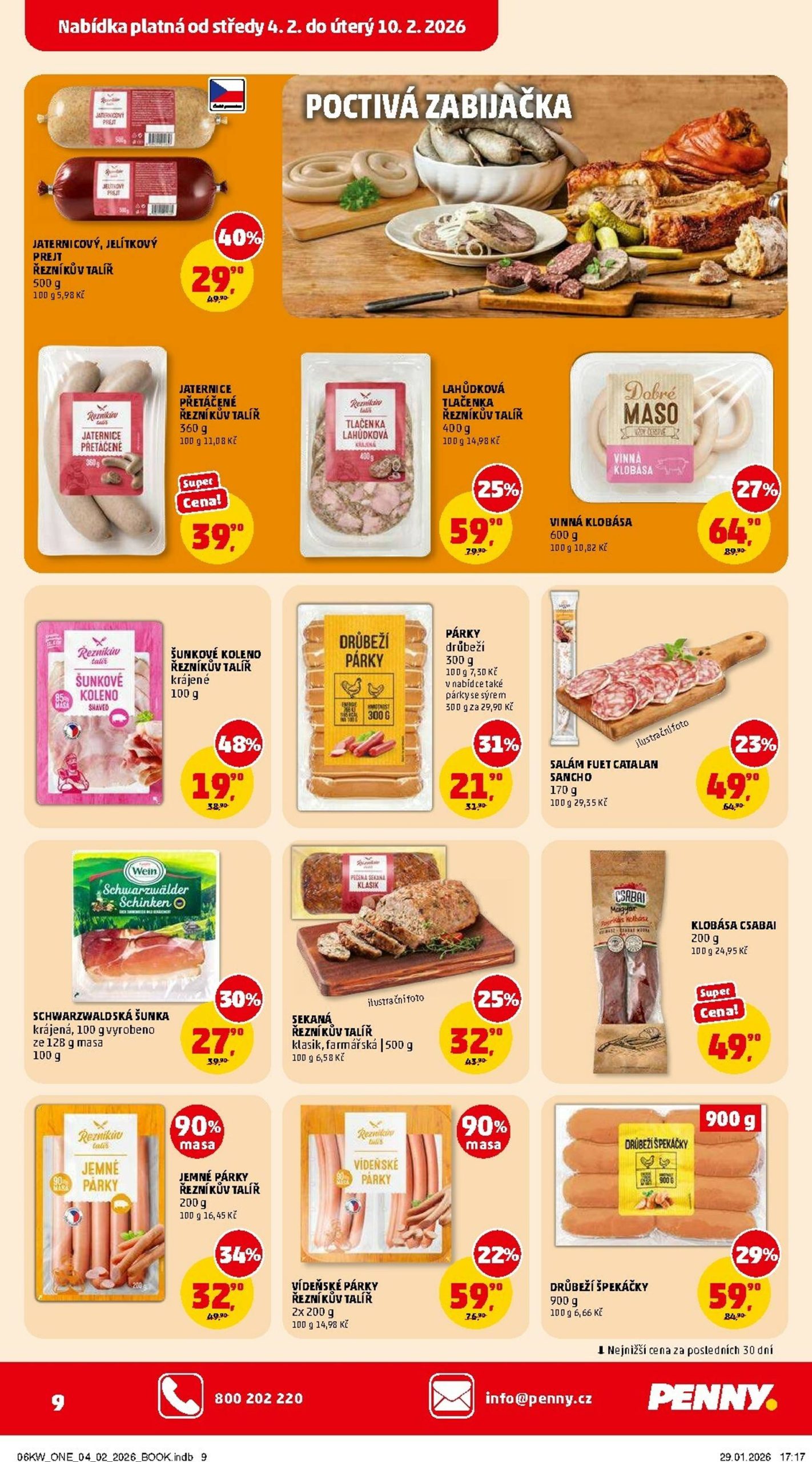 Page 9 of Aktuálny penny-cesko leták platný od stredy 04.02 do 10.02