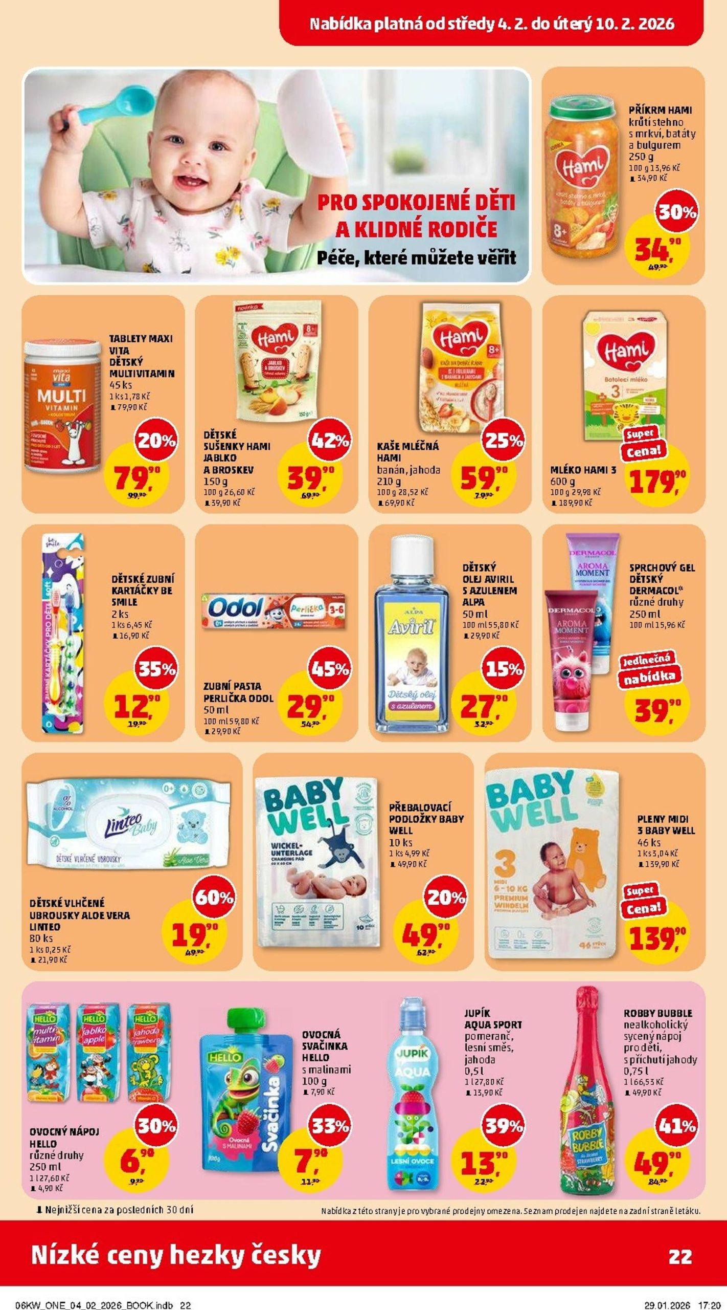 Page 22 of Aktuálny penny-cesko leták platný od stredy 04.02 do 10.02