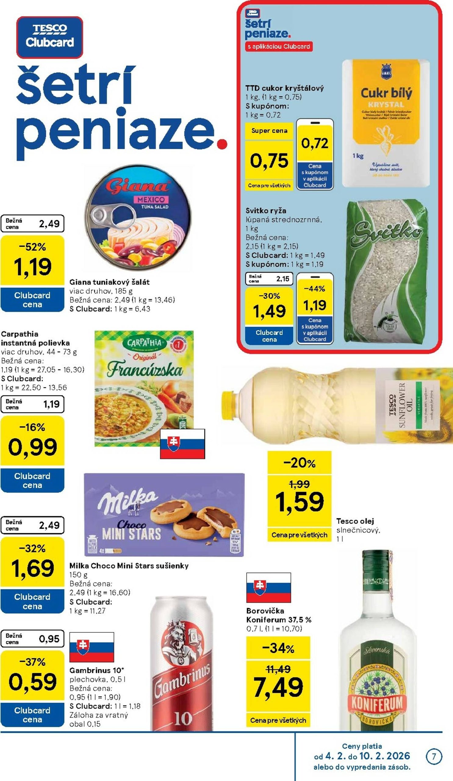 Page 7 of Aktuálny tesco leták platný od stredy 04.02 do 10.02