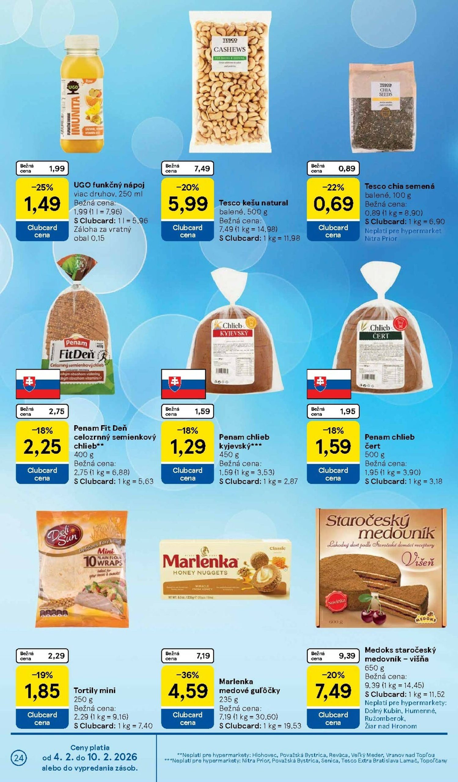 Page 24 of Aktuálny tesco leták platný od stredy 04.02 do 10.02