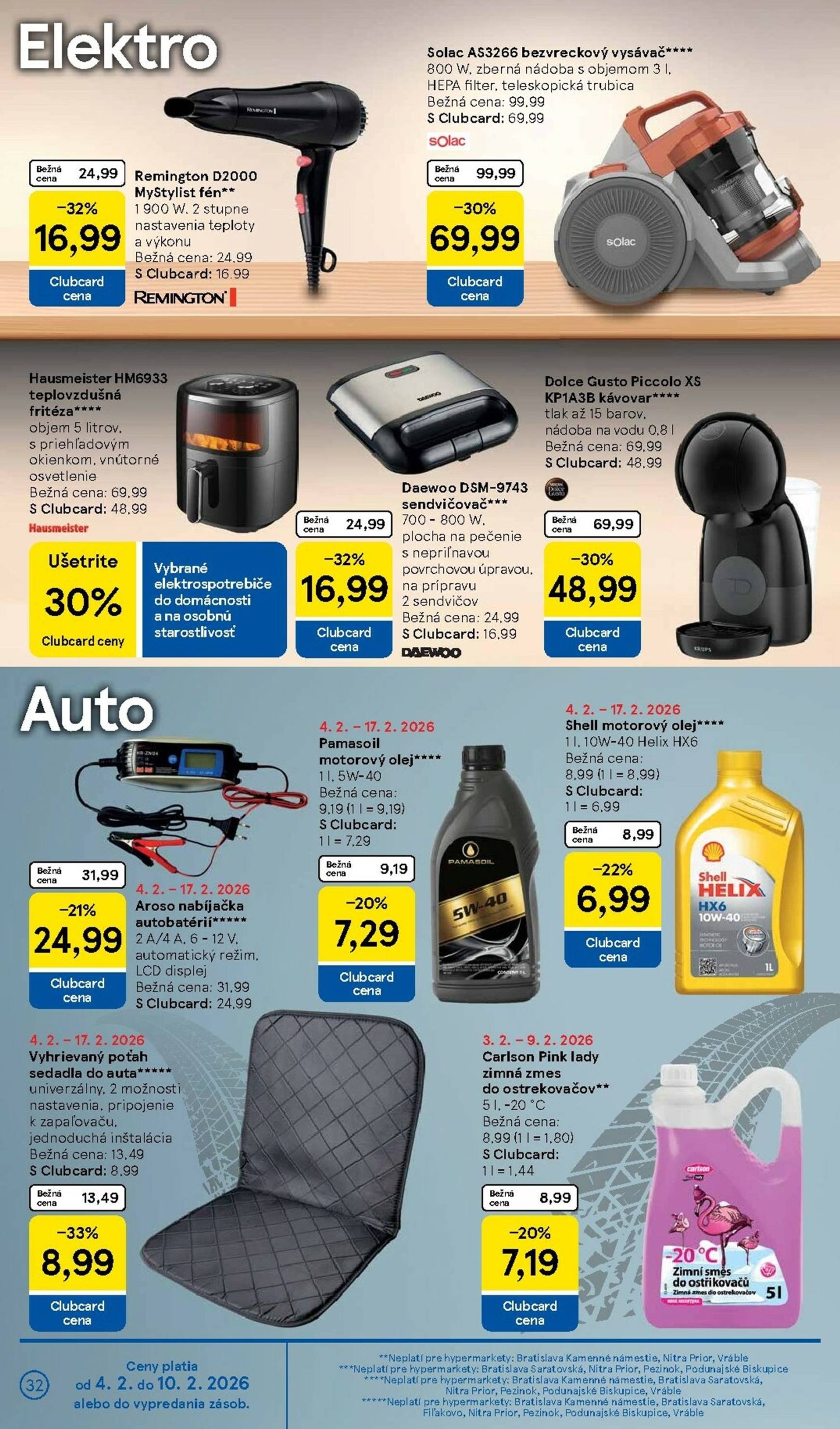 Page 32 of Aktuálny tesco leták platný od stredy 04.02 do 10.02