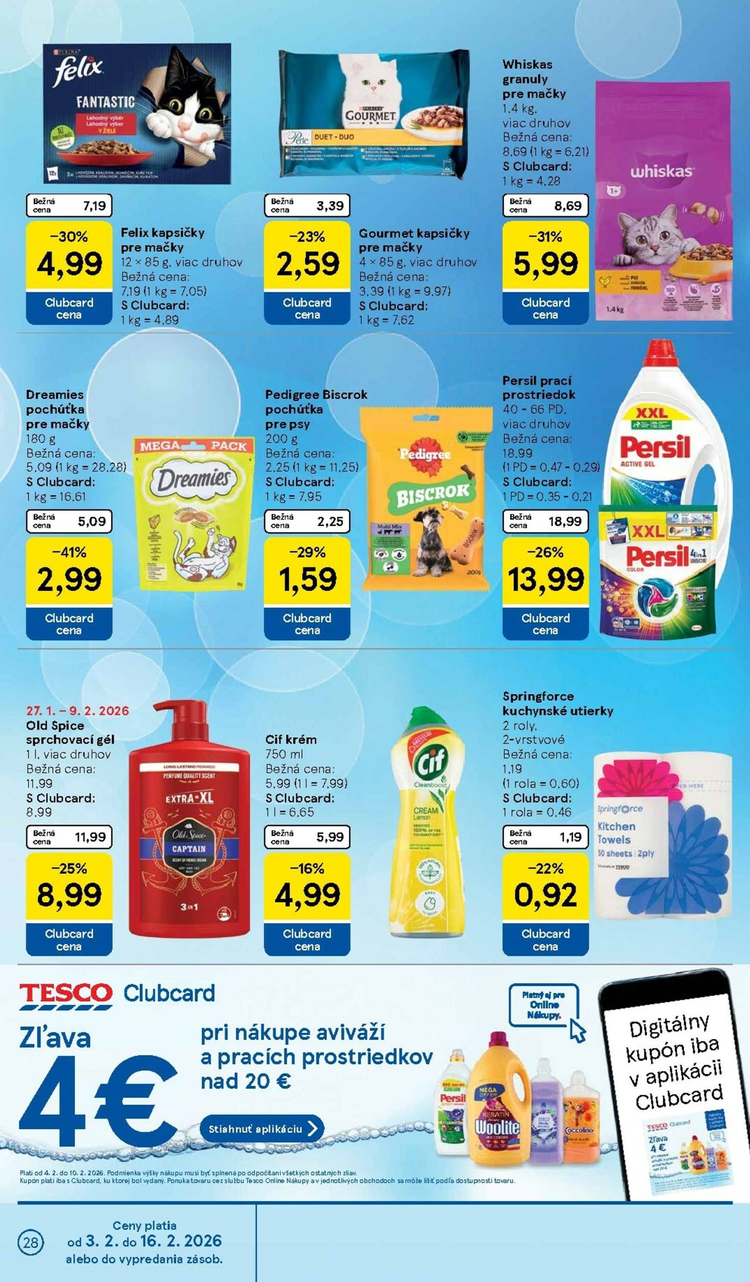 Page 28 of Aktuálny tesco leták platný od stredy 04.02 do 10.02