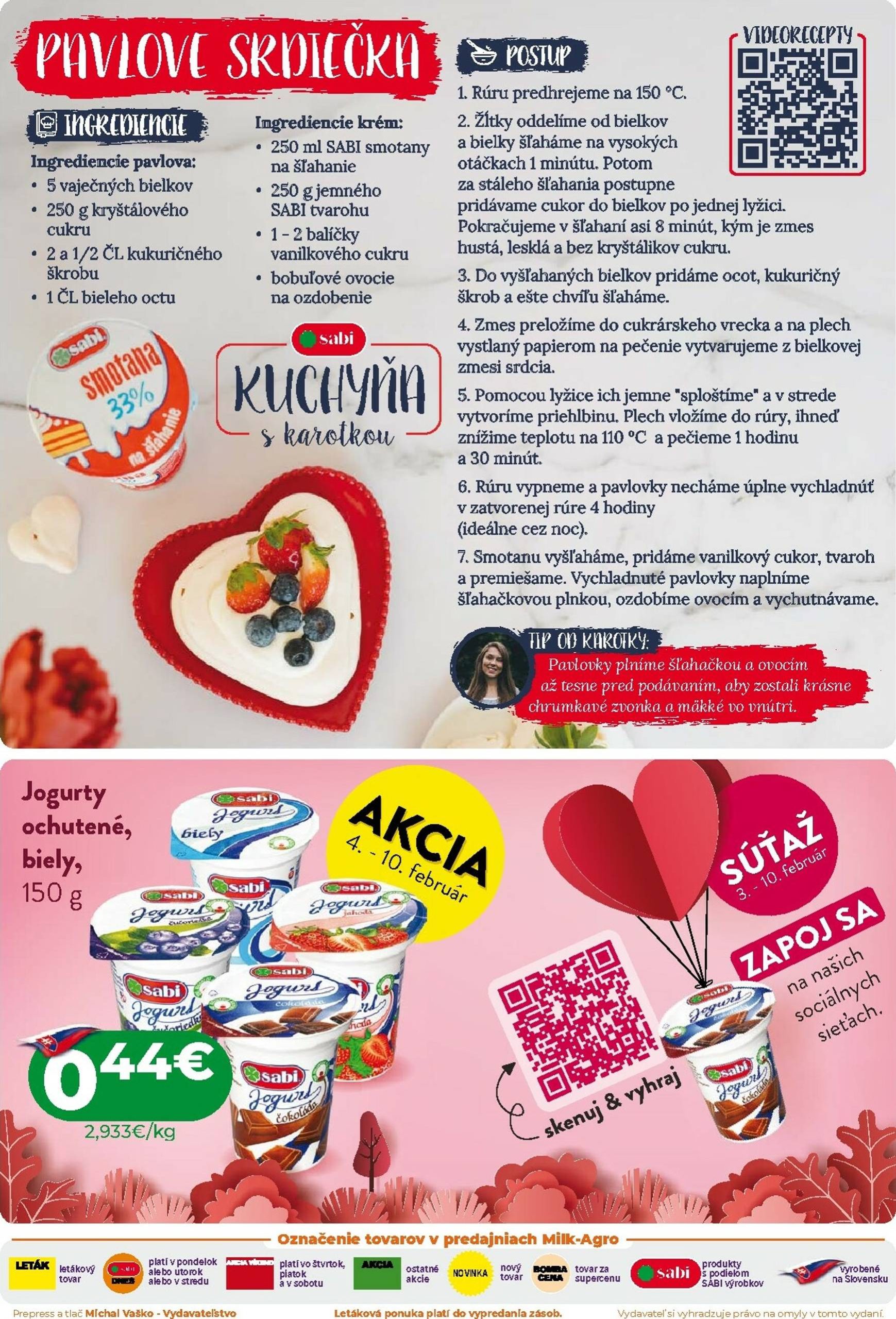 Page 2 of Aktuálny milk-agro leták platný od stredy 04.02 do 17.02