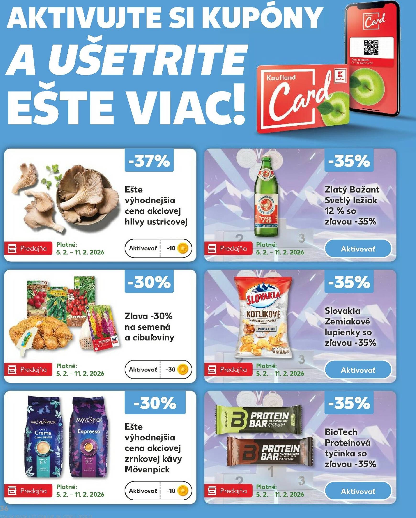 Page 36 of Aktuálny kaufland leták platný od štvrtka 05.02 do 11.02