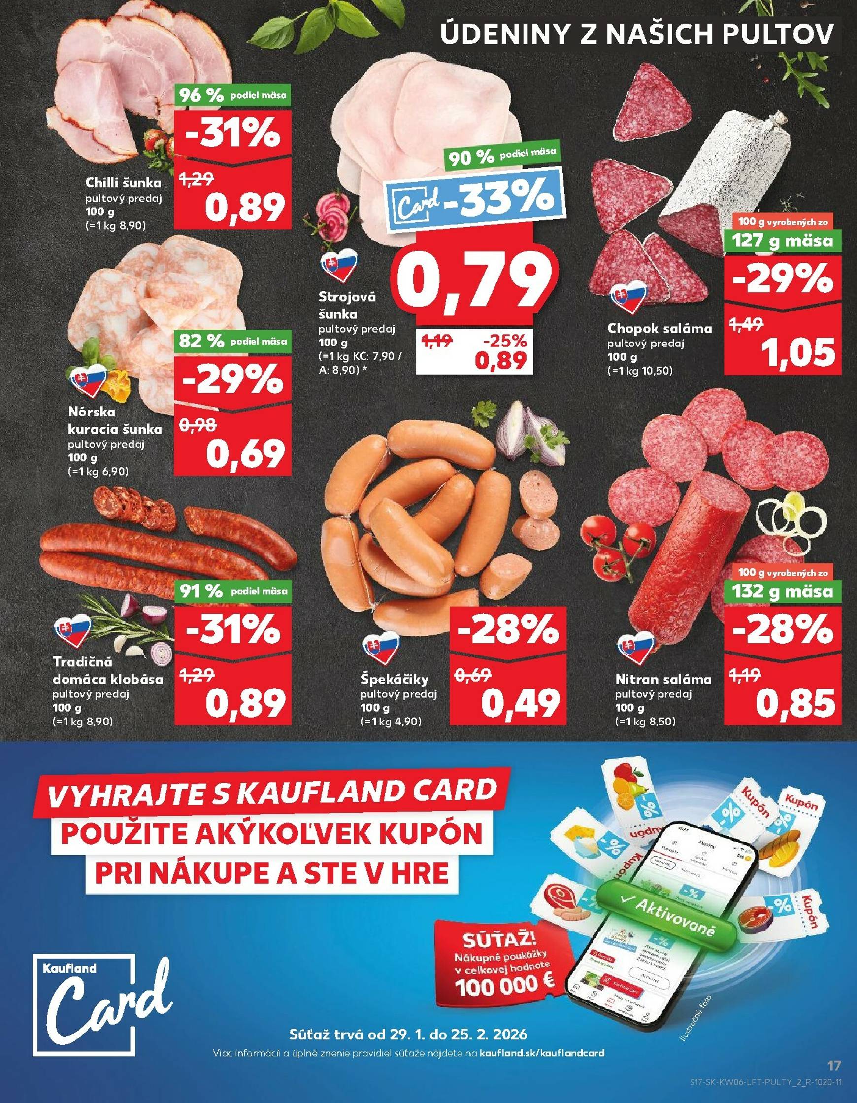Page 17 of Aktuálny kaufland leták platný od štvrtka 05.02 do 11.02