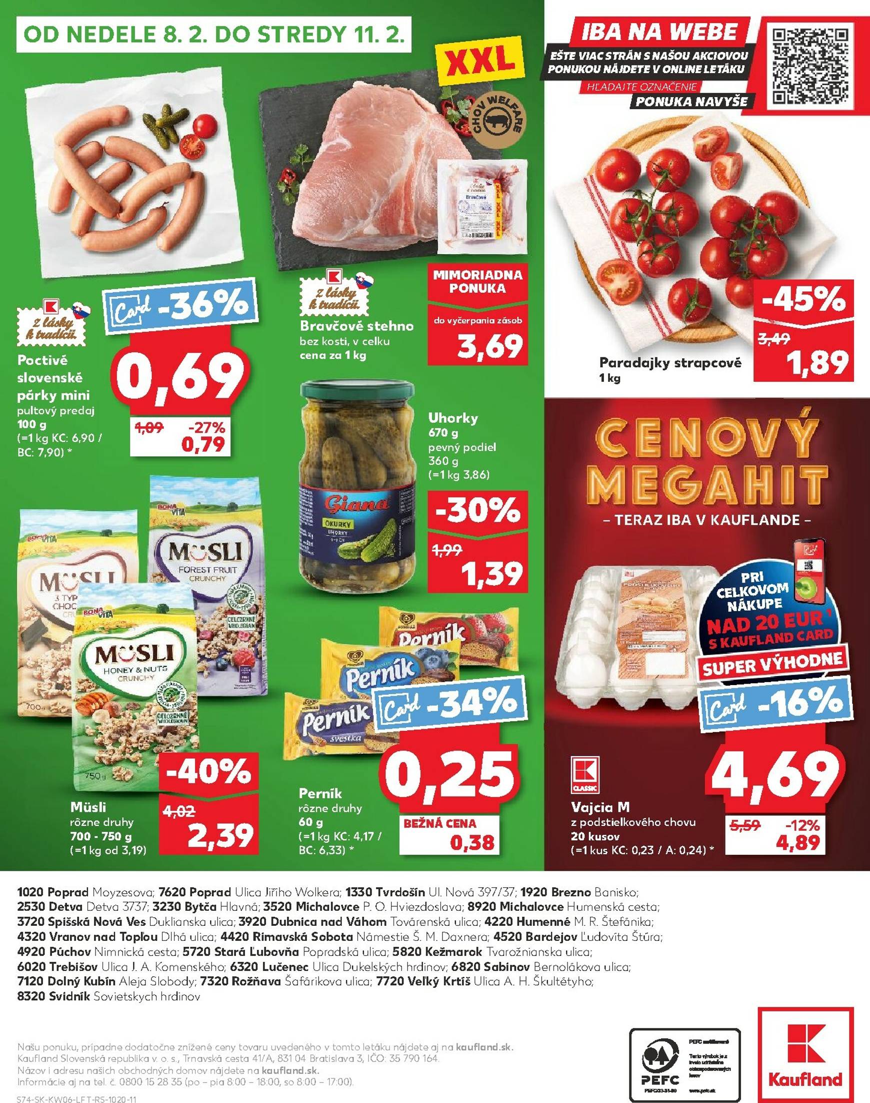 Page 74 of Aktuálny kaufland leták platný od štvrtka 05.02 do 11.02