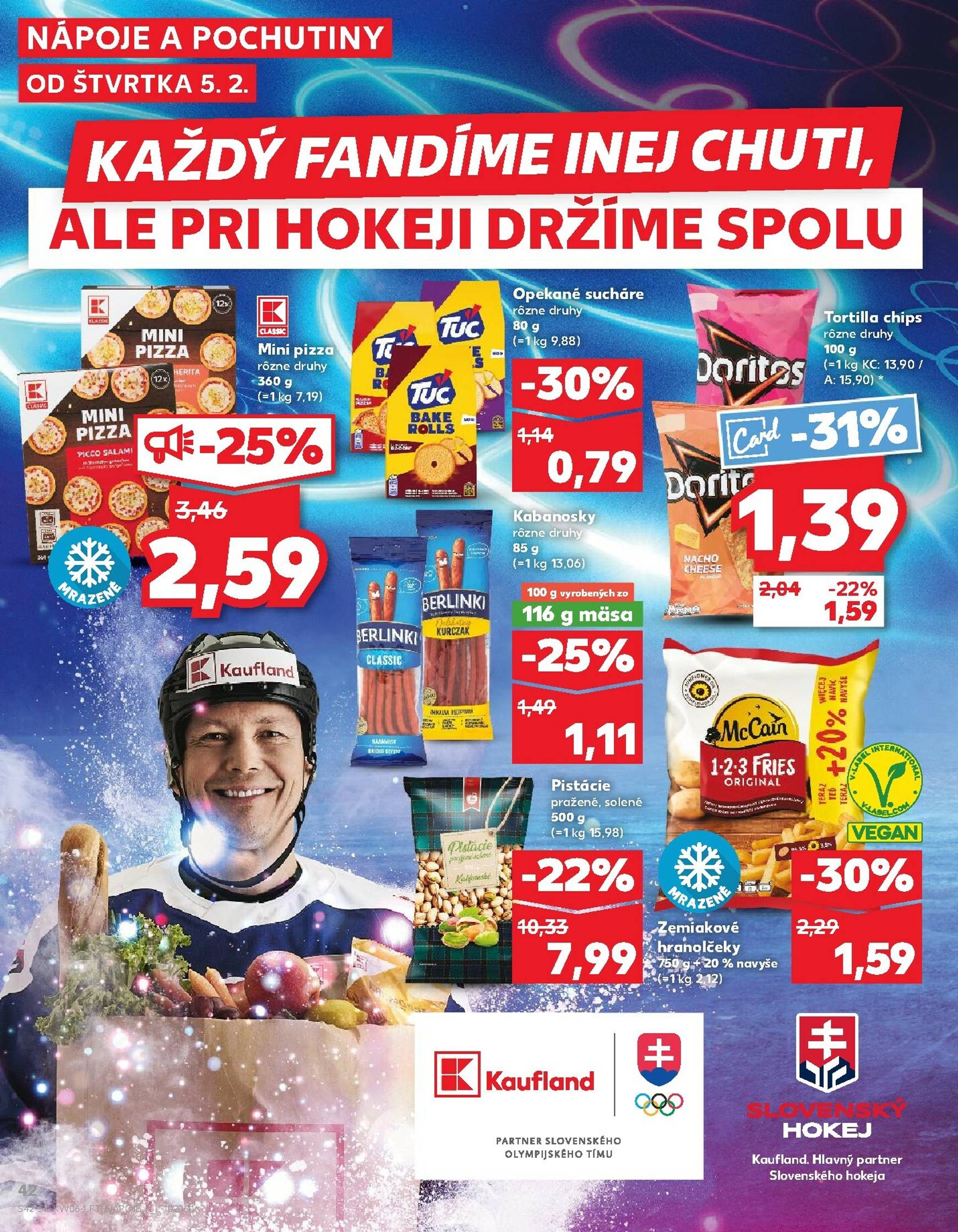 Page 42 of Aktuálny kaufland leták platný od štvrtka 05.02 do 11.02