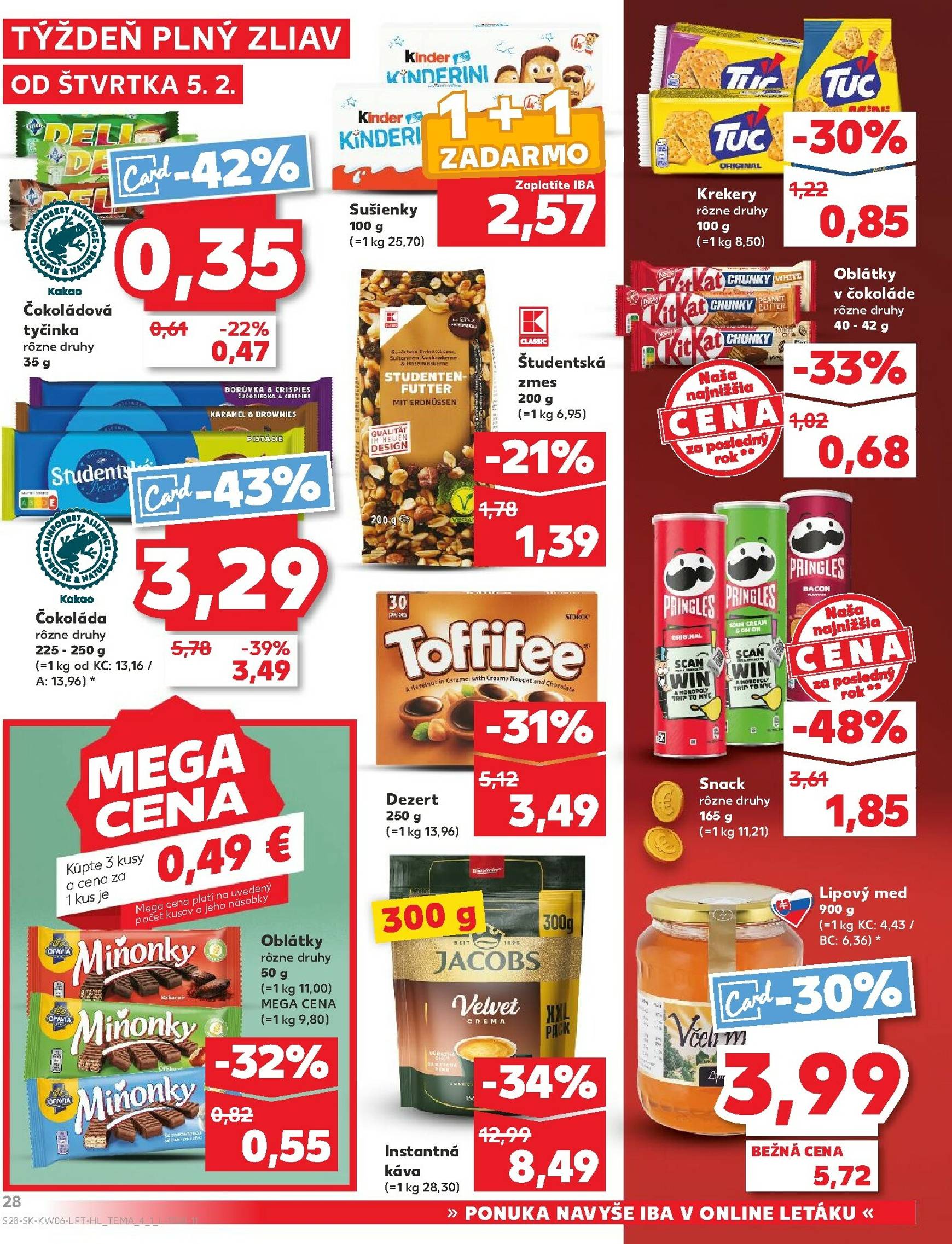 Page 28 of Aktuálny kaufland leták platný od štvrtka 05.02 do 11.02