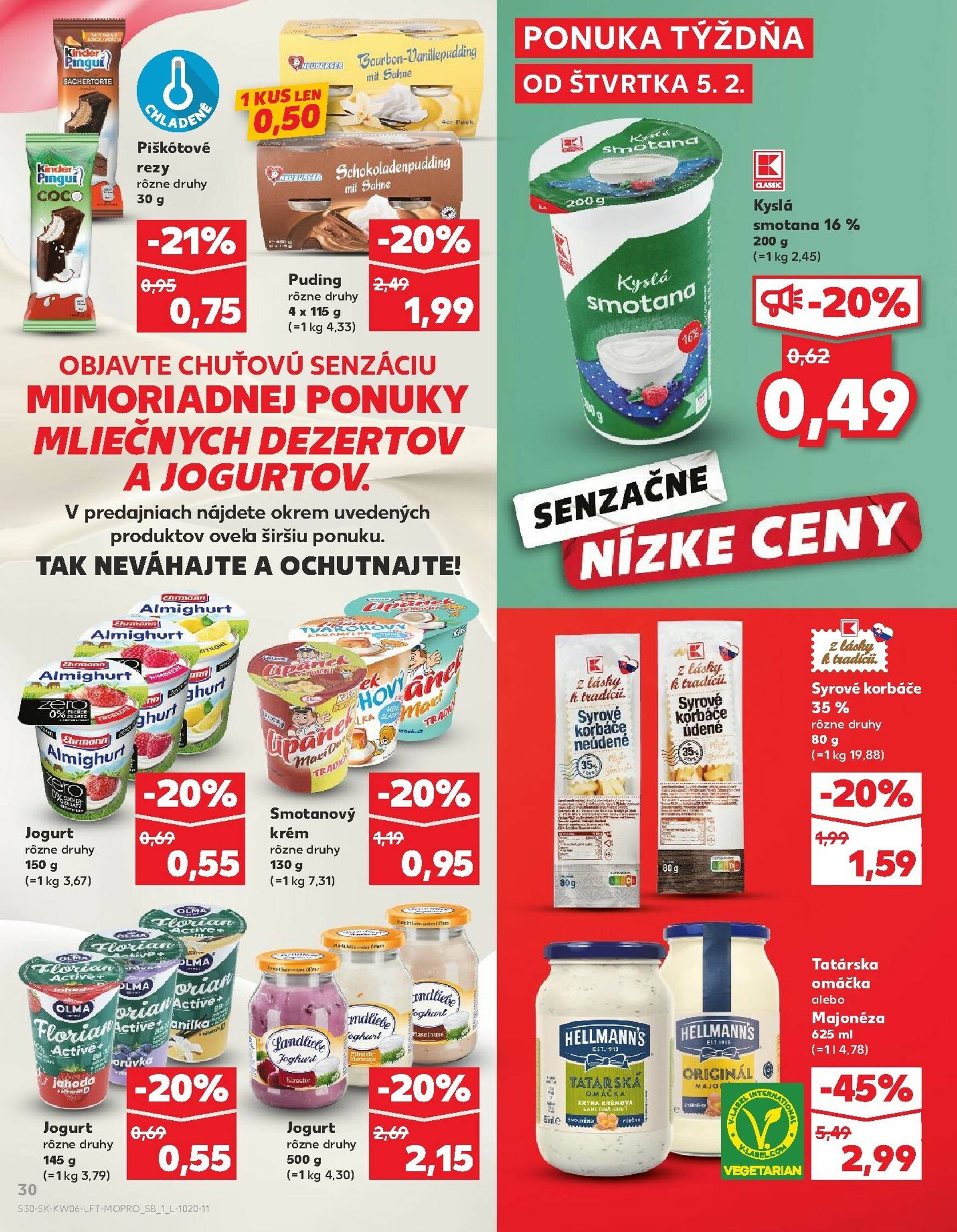 Page 30 of Aktuálny kaufland leták platný od štvrtka 05.02 do 11.02