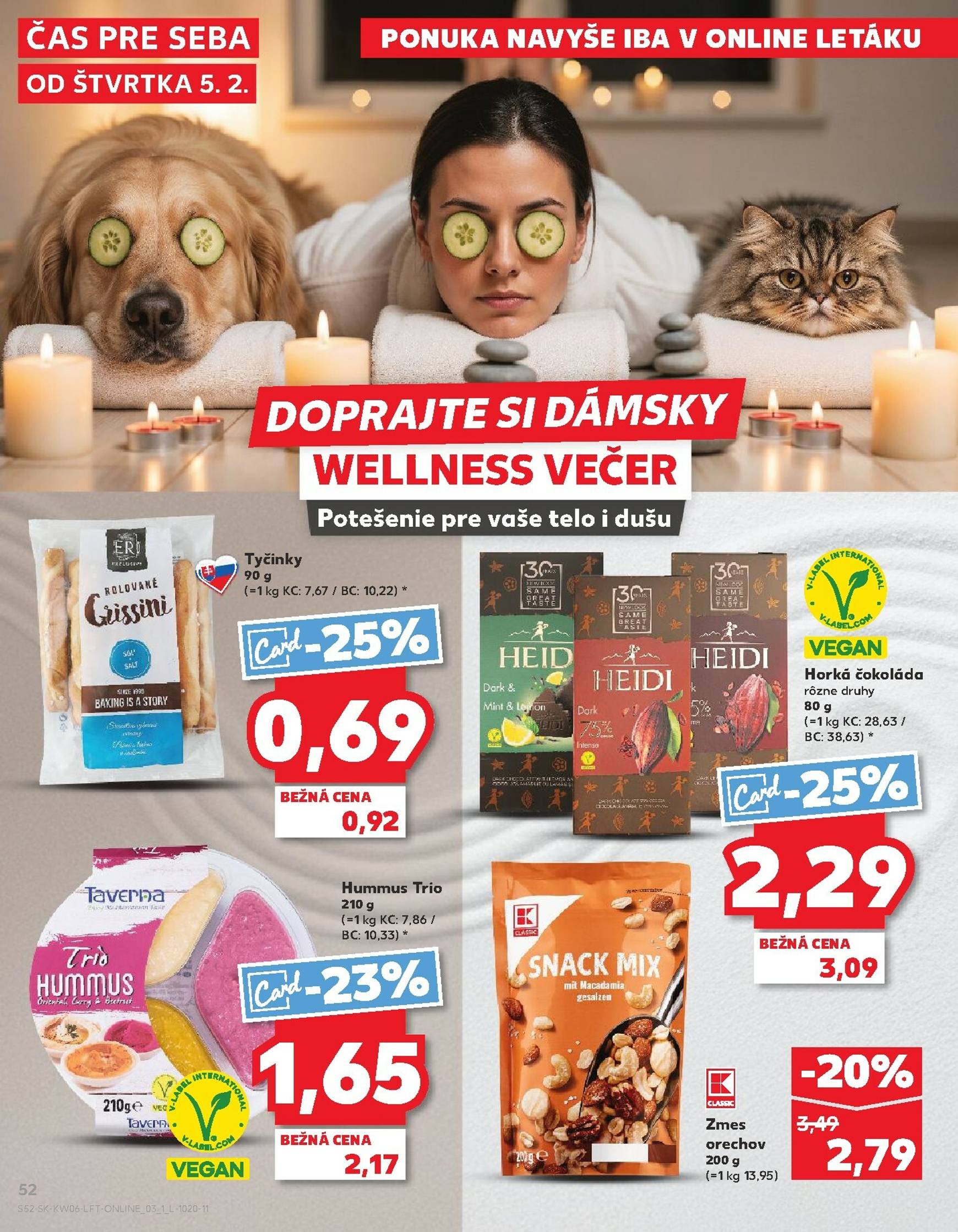 Page 52 of Aktuálny kaufland leták platný od štvrtka 05.02 do 11.02