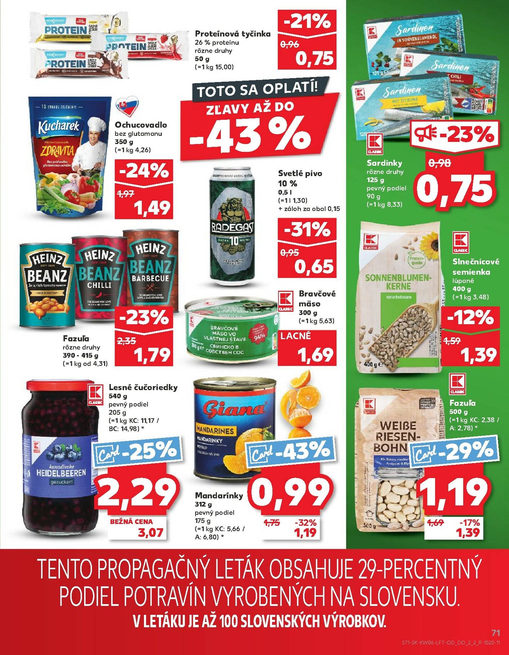 Page 71 of Aktuálny kaufland leták platný od štvrtka 05.02 do 11.02