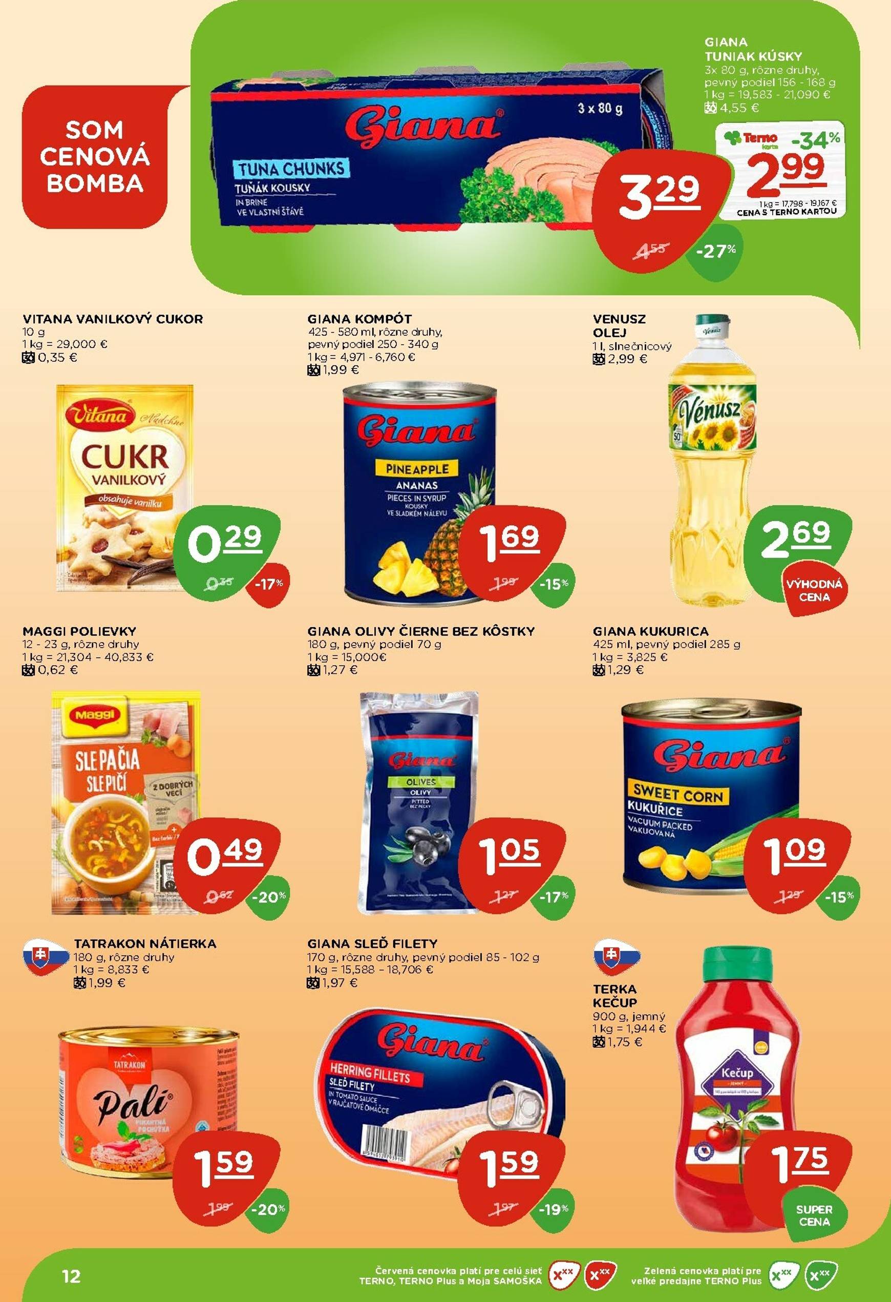 Page 12 of Aktuálny terno leták platný od štvrtka 05.02 do 11.02