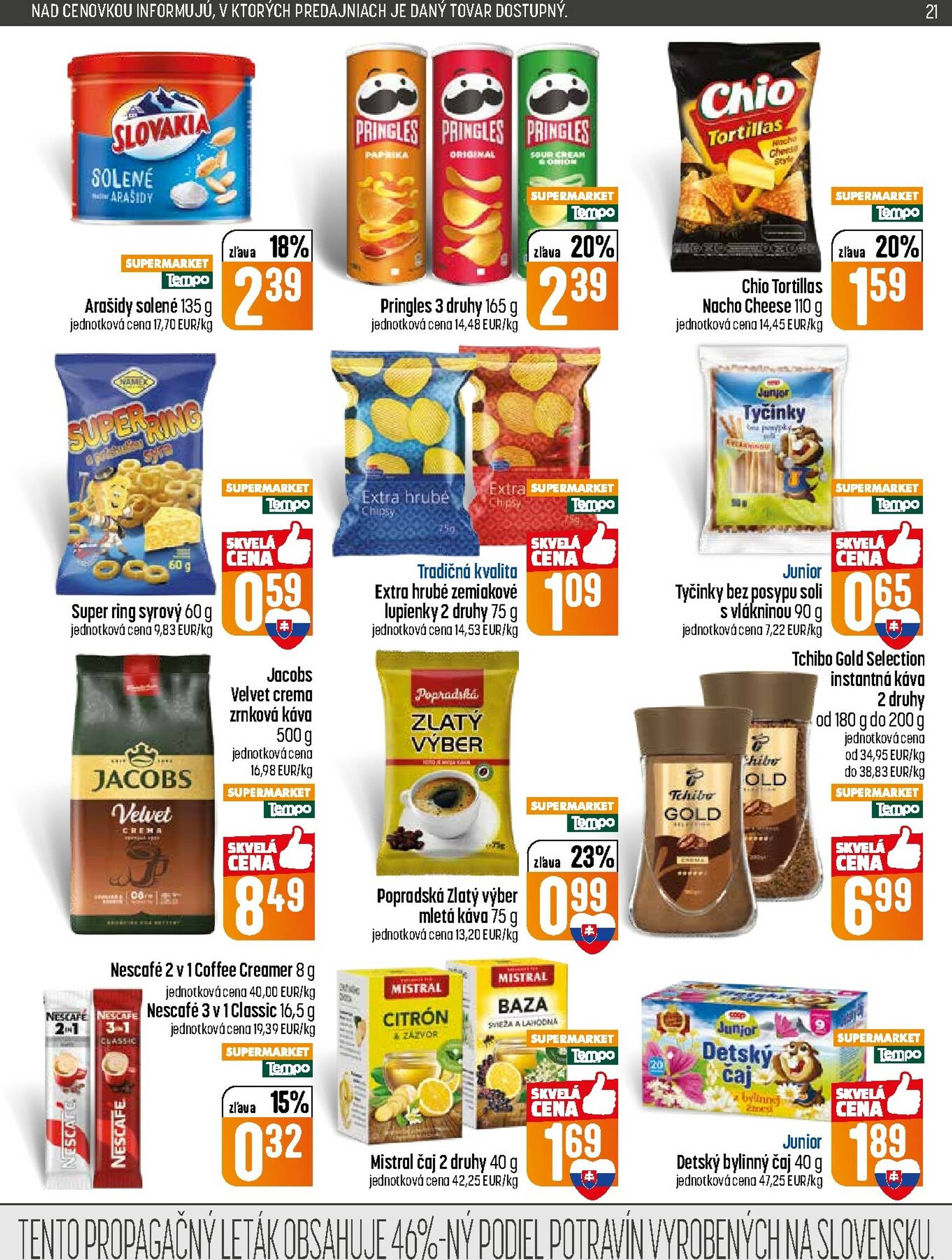 Page 21 of Aktuálny coop-jednota leták platný od štvrtka 05.02 do 11.02