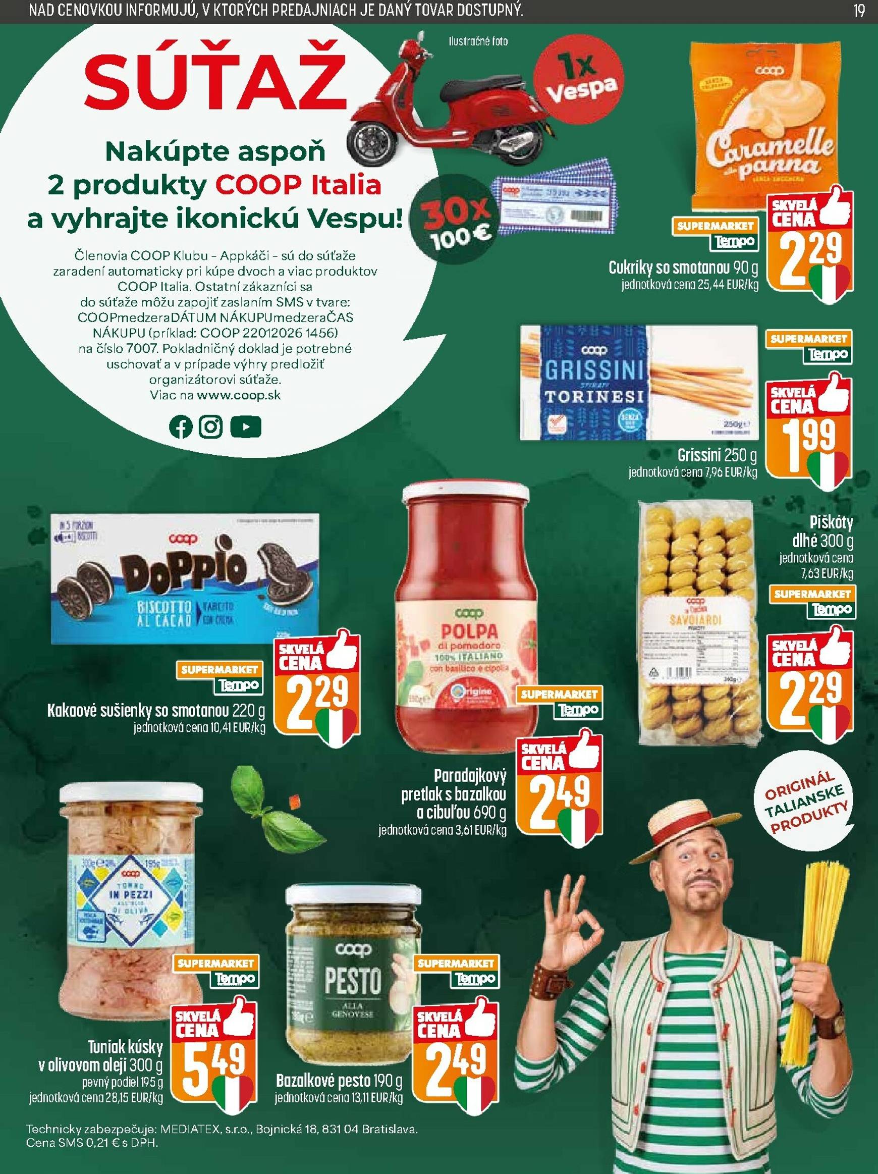 Page 19 of Aktuálny coop-jednota leták platný od štvrtka 05.02 do 11.02