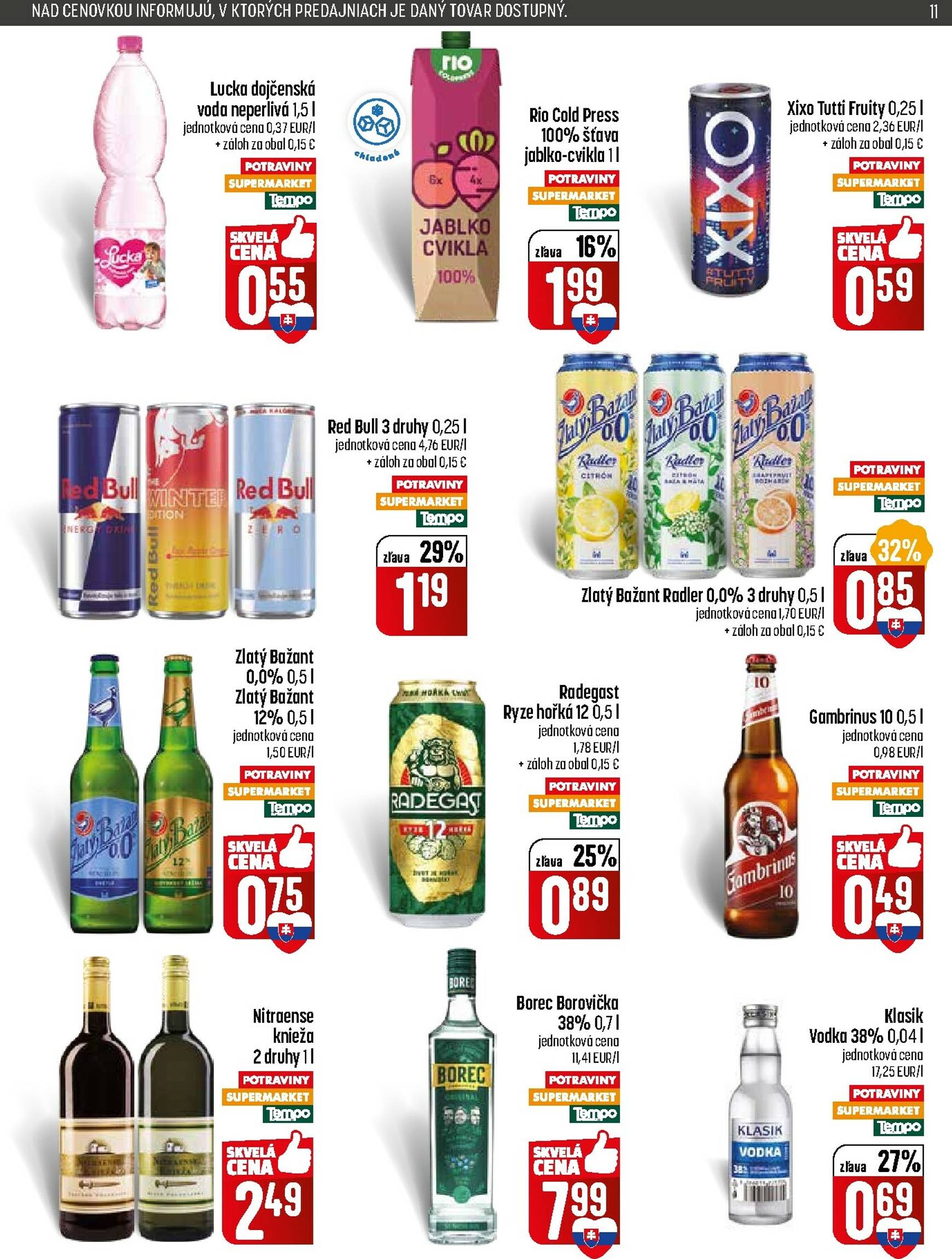 Page 11 of Aktuálny coop-jednota leták platný od štvrtka 05.02 do 11.02