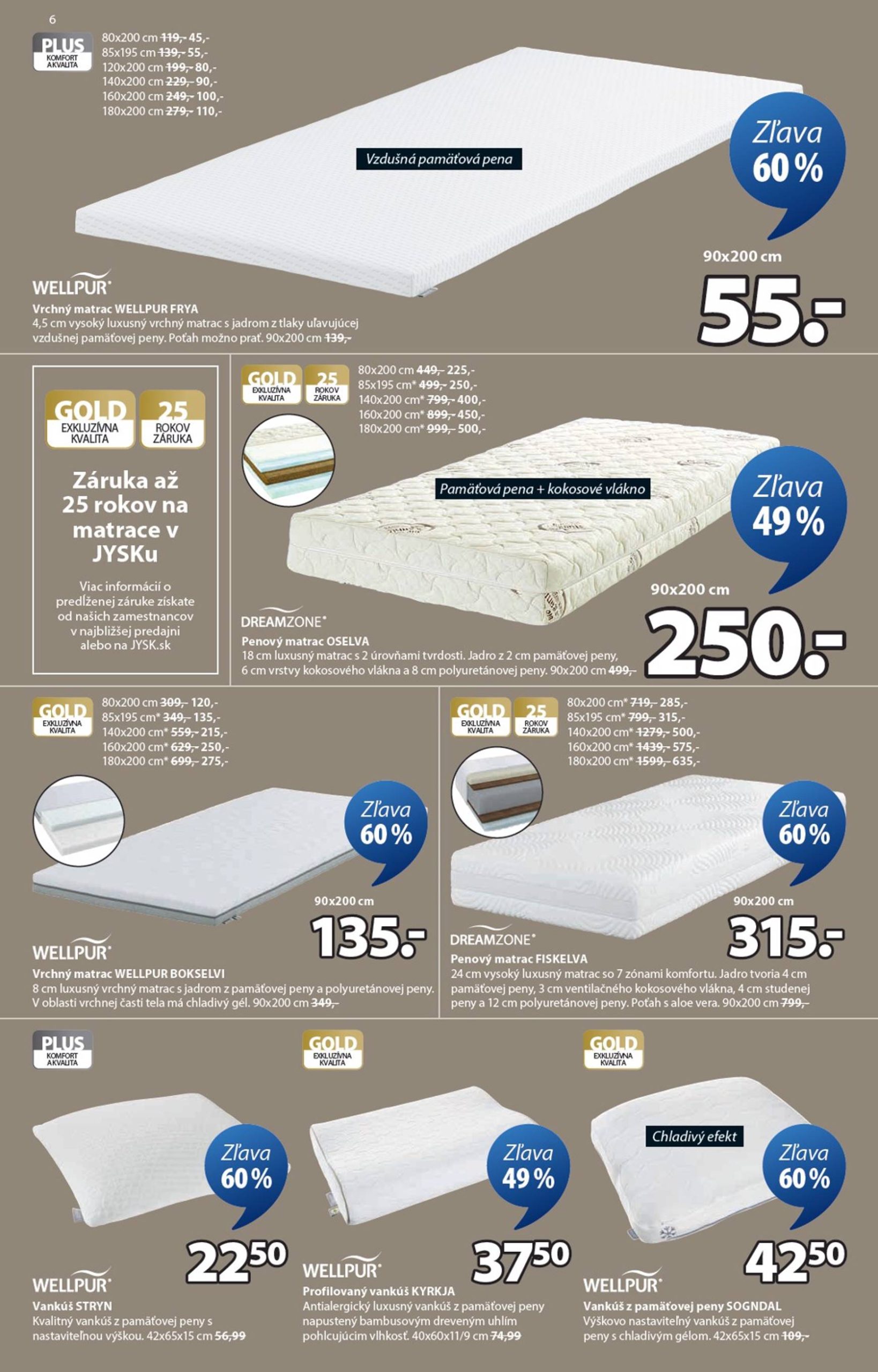 Page 6 of Aktuálny jysk leták platný od stredy 04.02 do 08.03