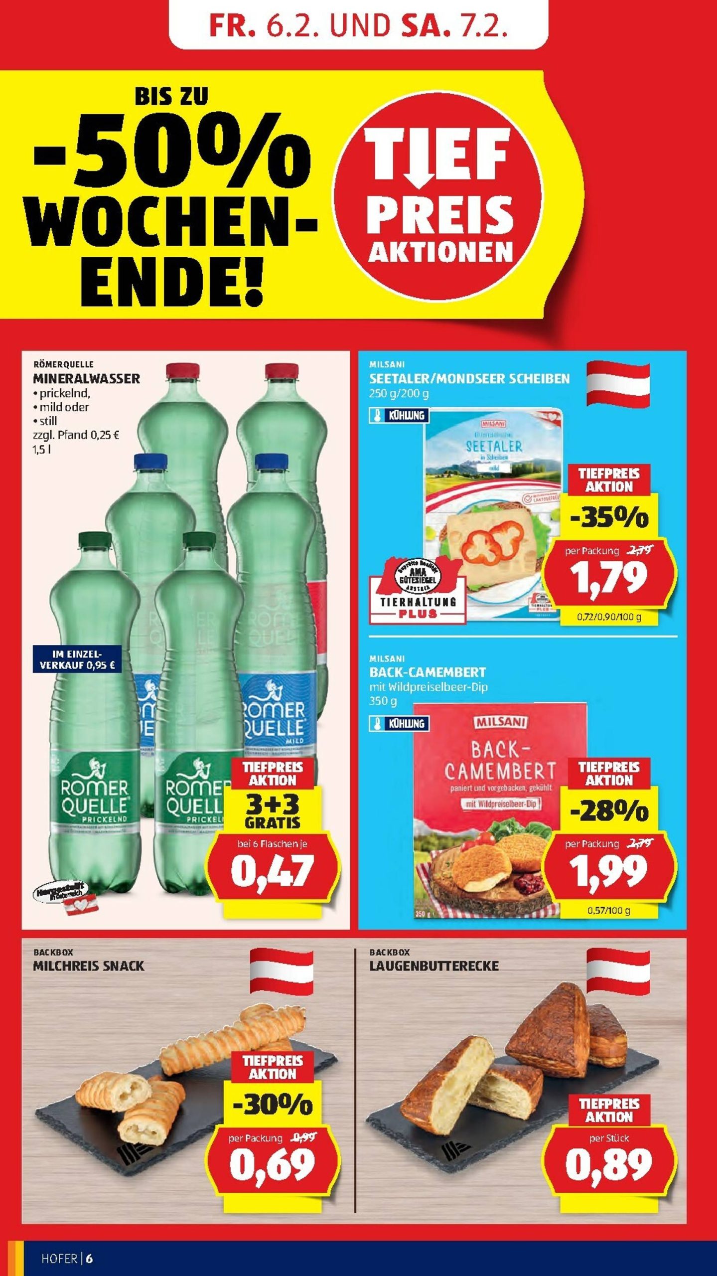 Page 8 of Aktuálny hofer-rakusko leták platný od piatka 06.02 do 12.02