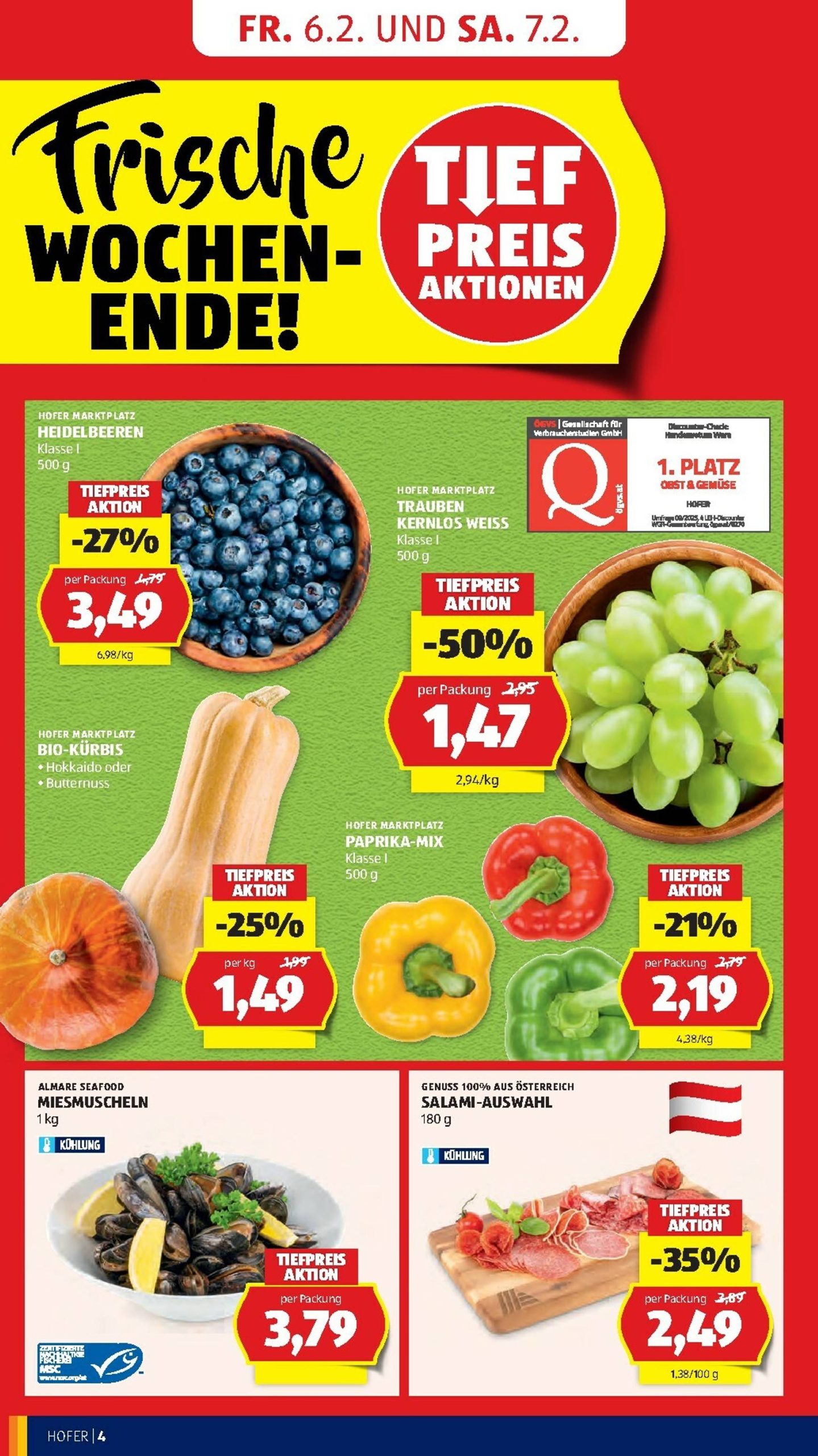 Page 6 of Aktuálny hofer-rakusko leták platný od piatka 06.02 do 12.02