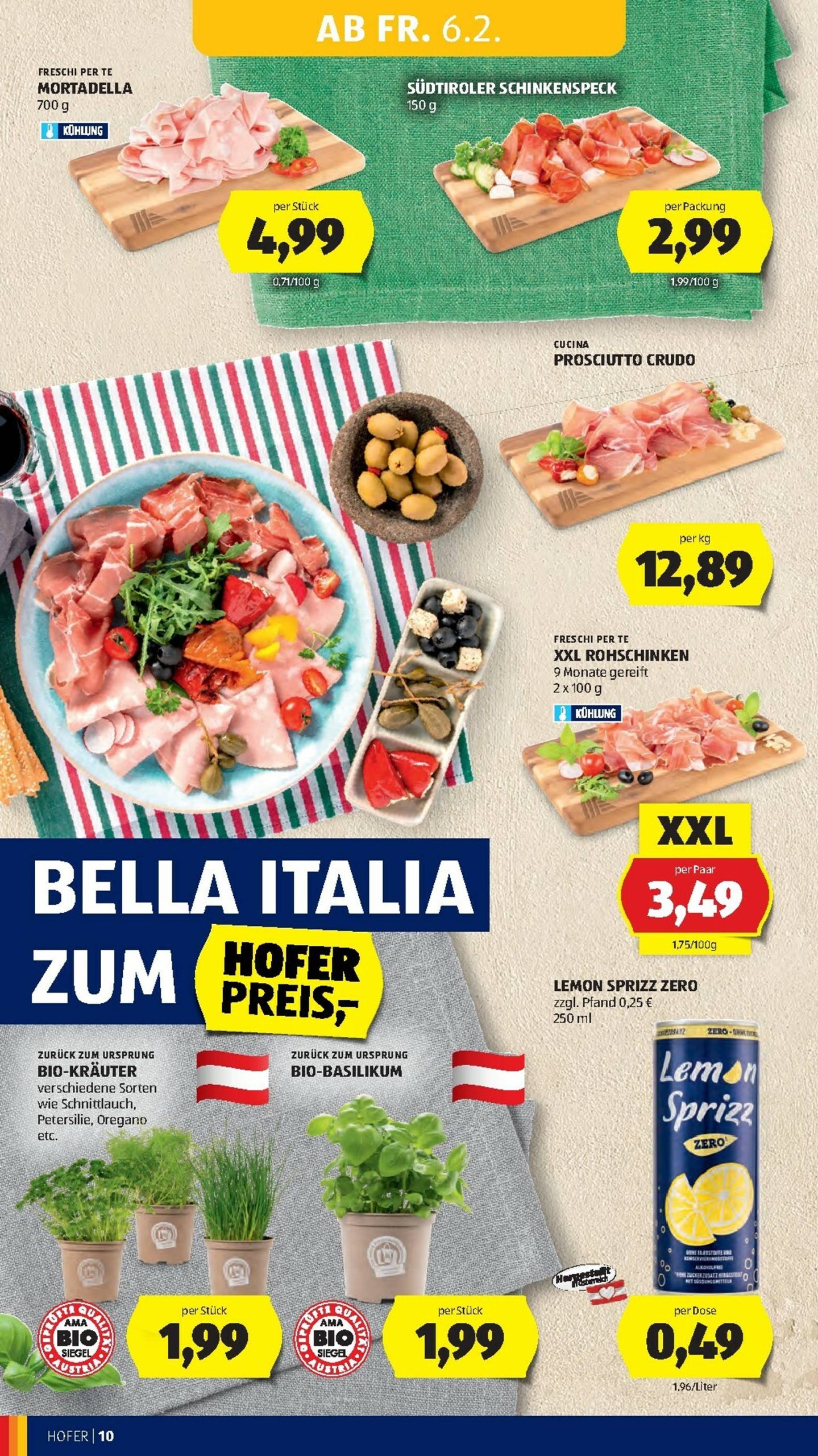Page 12 of Aktuálny hofer-rakusko leták platný od piatka 06.02 do 12.02