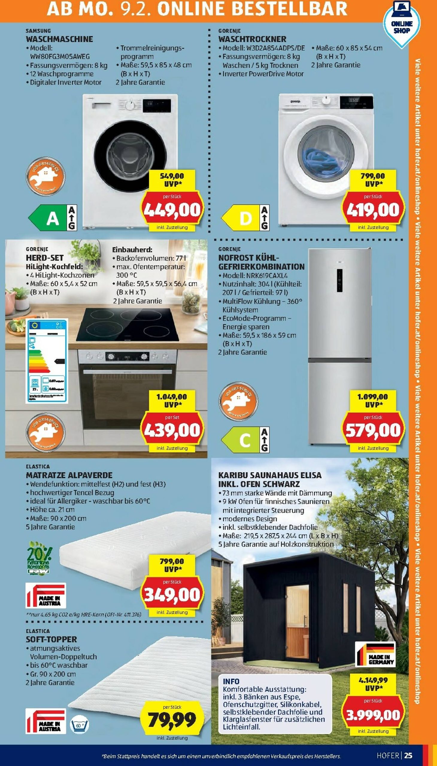 Page 29 of Aktuálny hofer-rakusko leták platný od piatka 06.02 do 12.02
