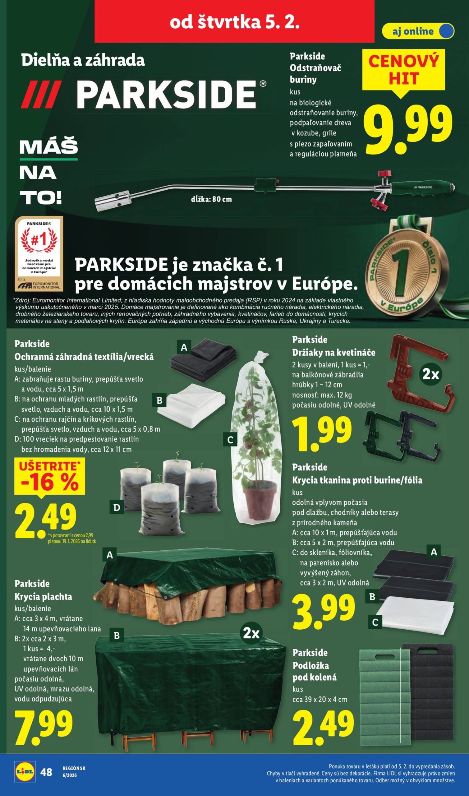 Page 44 of Aktuálny lidl leták platný od štvrtka 05.02 do 08.02