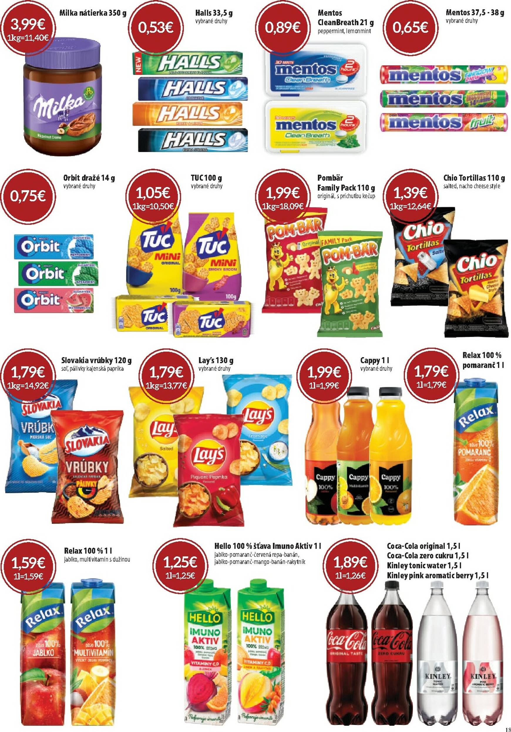 Page 18 of Aktuálny cba leták platný od štvrtka 05.02 do 18.02