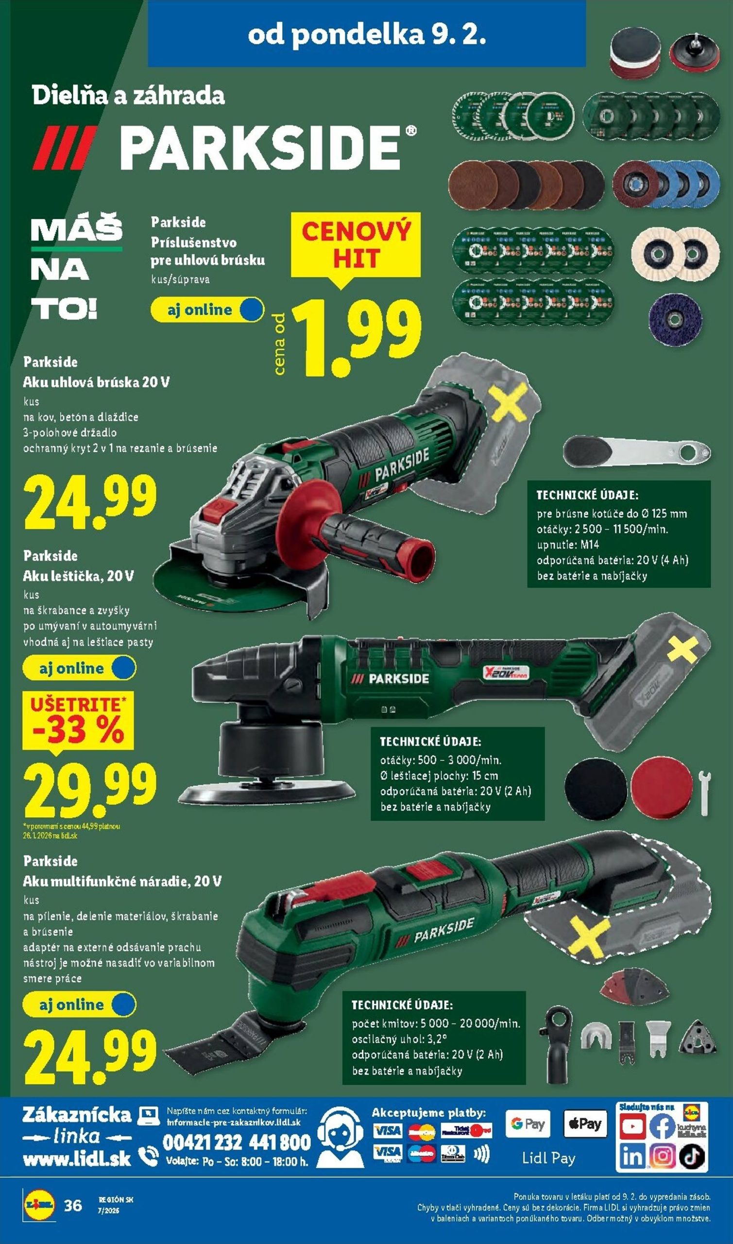 Page 42 of Aktuálny lidl leták platný od pondelka 09.02 do 15.02