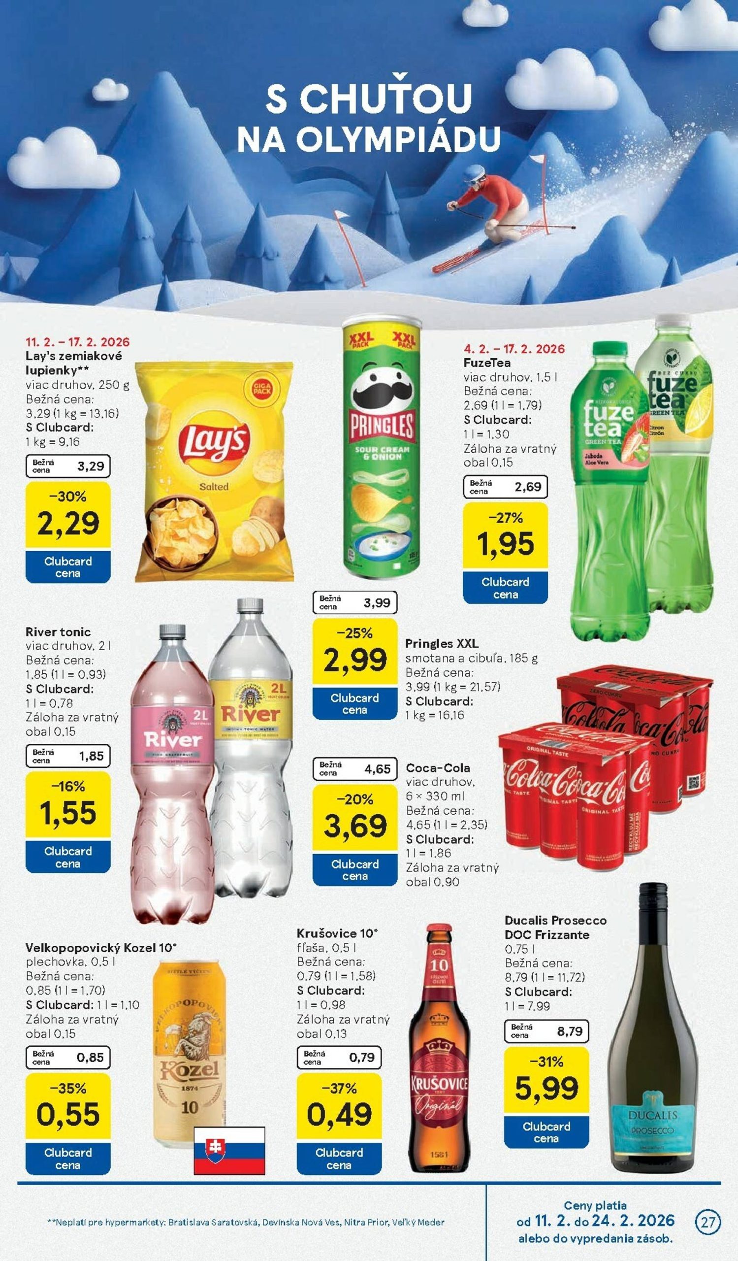 Page 27 of Aktuálny tesco leták platný od stredy 11.02 do 17.02