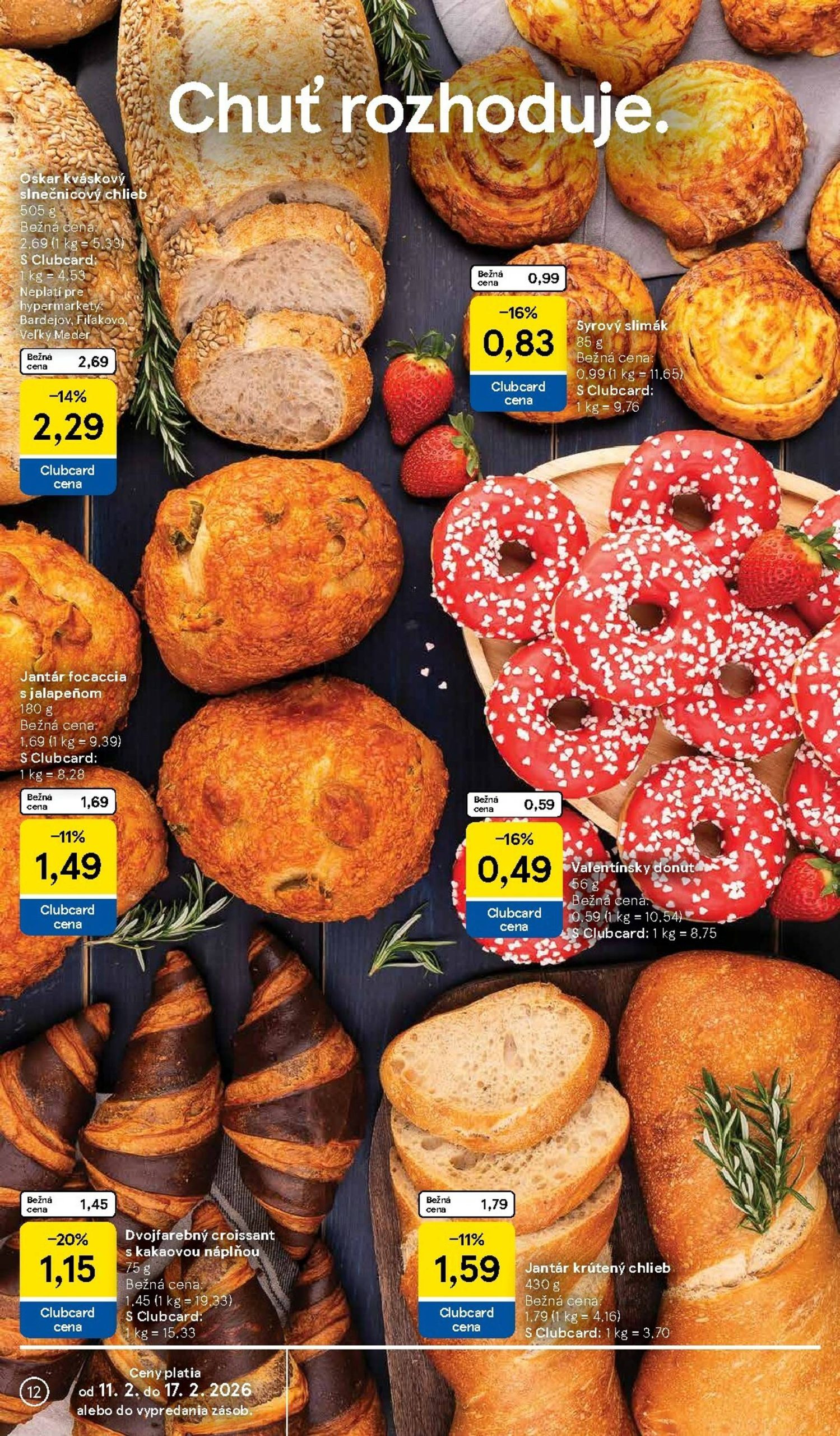 Page 12 of Aktuálny tesco leták platný od stredy 11.02 do 17.02