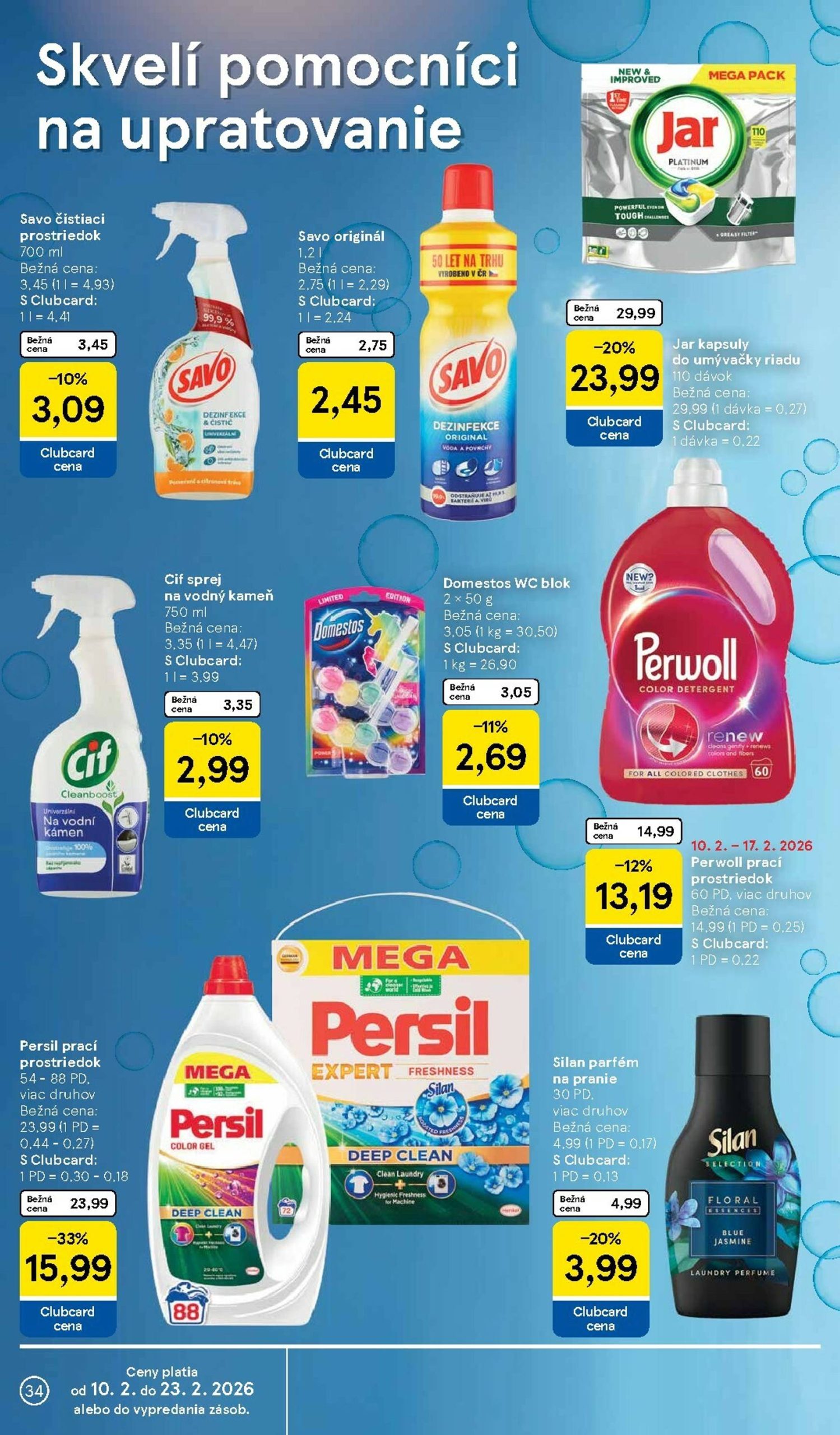 Page 34 of Aktuálny tesco leták platný od stredy 11.02 do 17.02