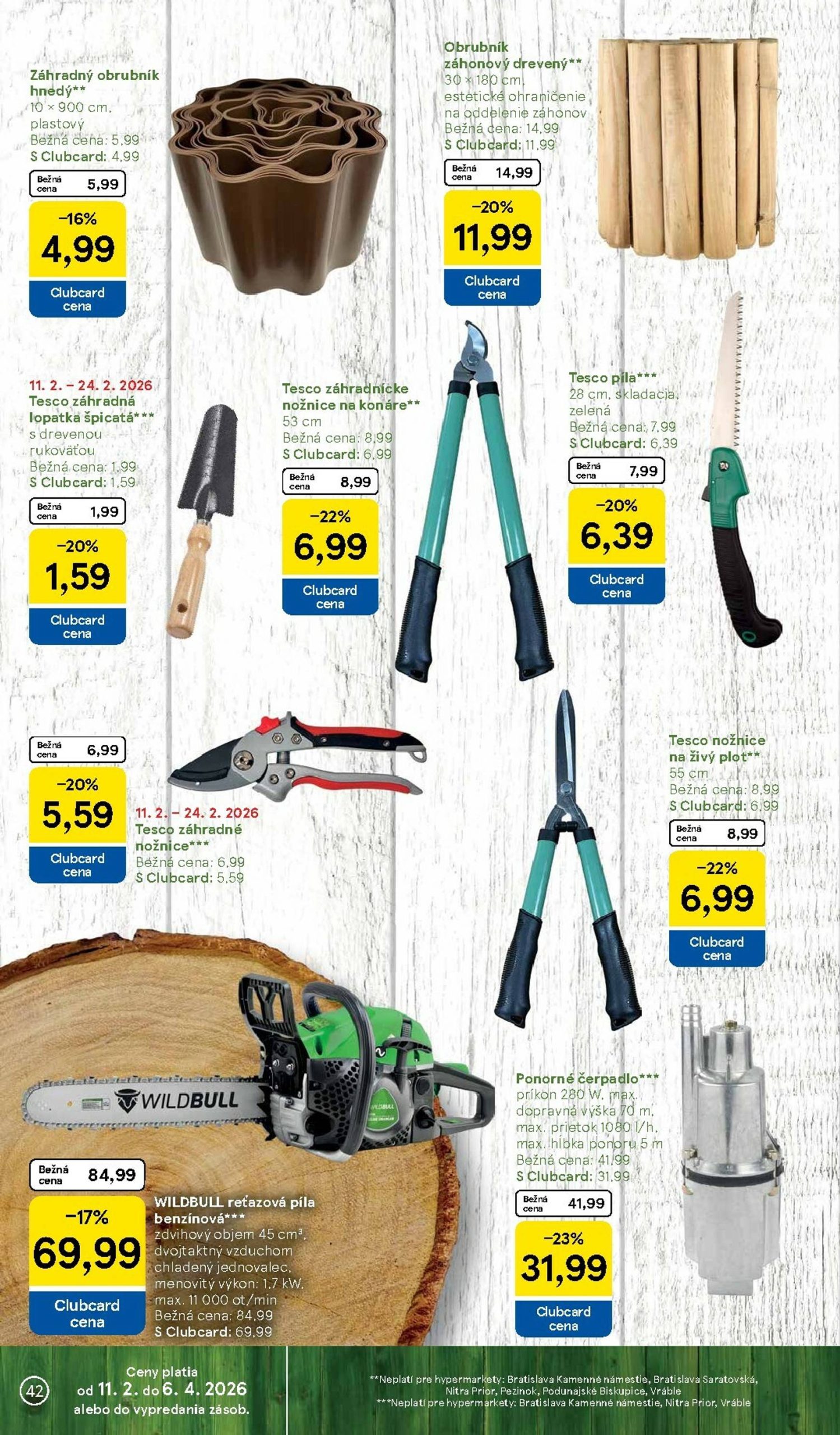 Page 42 of Aktuálny tesco leták platný od stredy 11.02 do 17.02