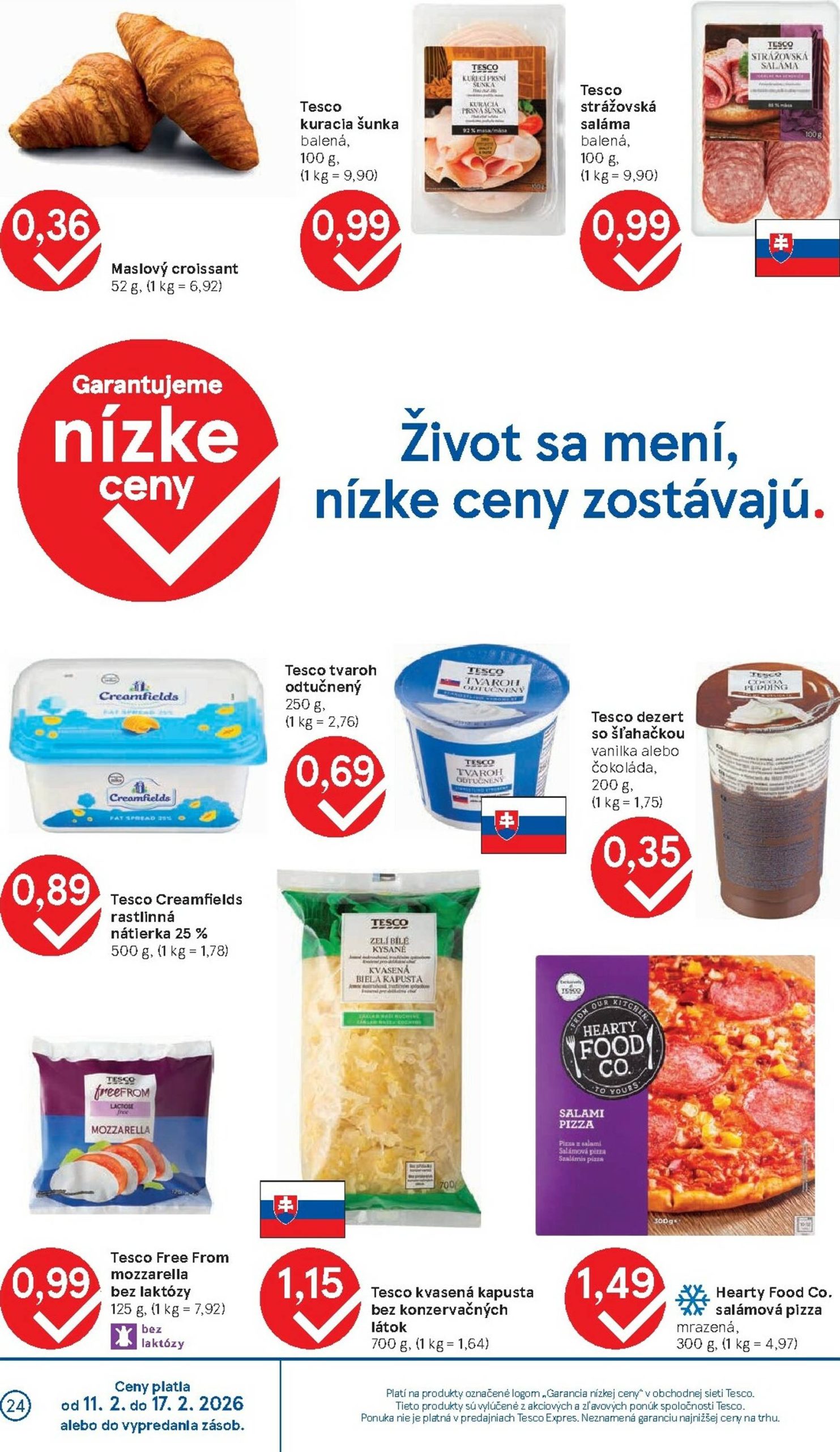 Page 24 of Aktuálny tesco leták platný od stredy 11.02 do 17.02