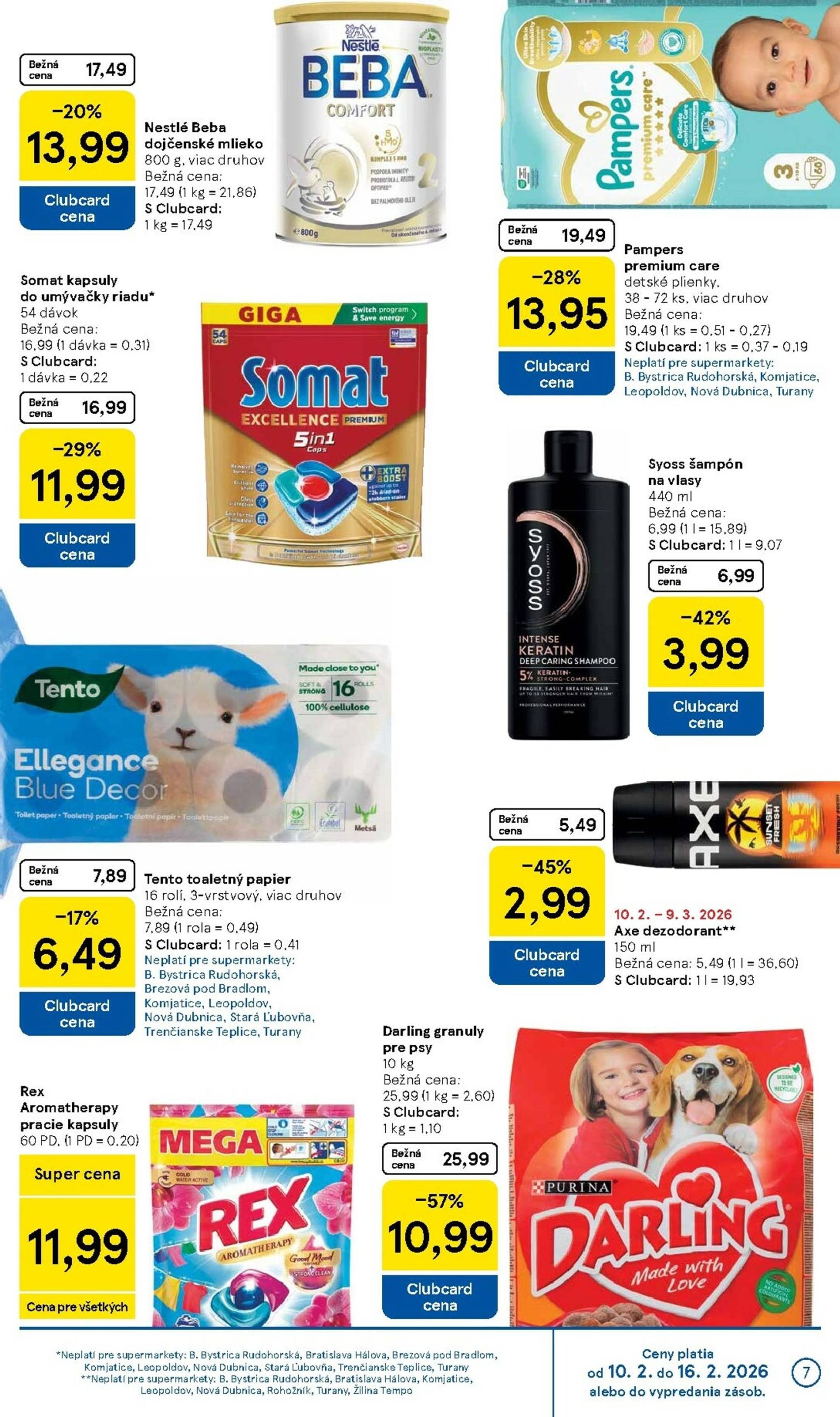 Page 7 of Aktuálny tesco leták platný od stredy 11.02 do 17.02
