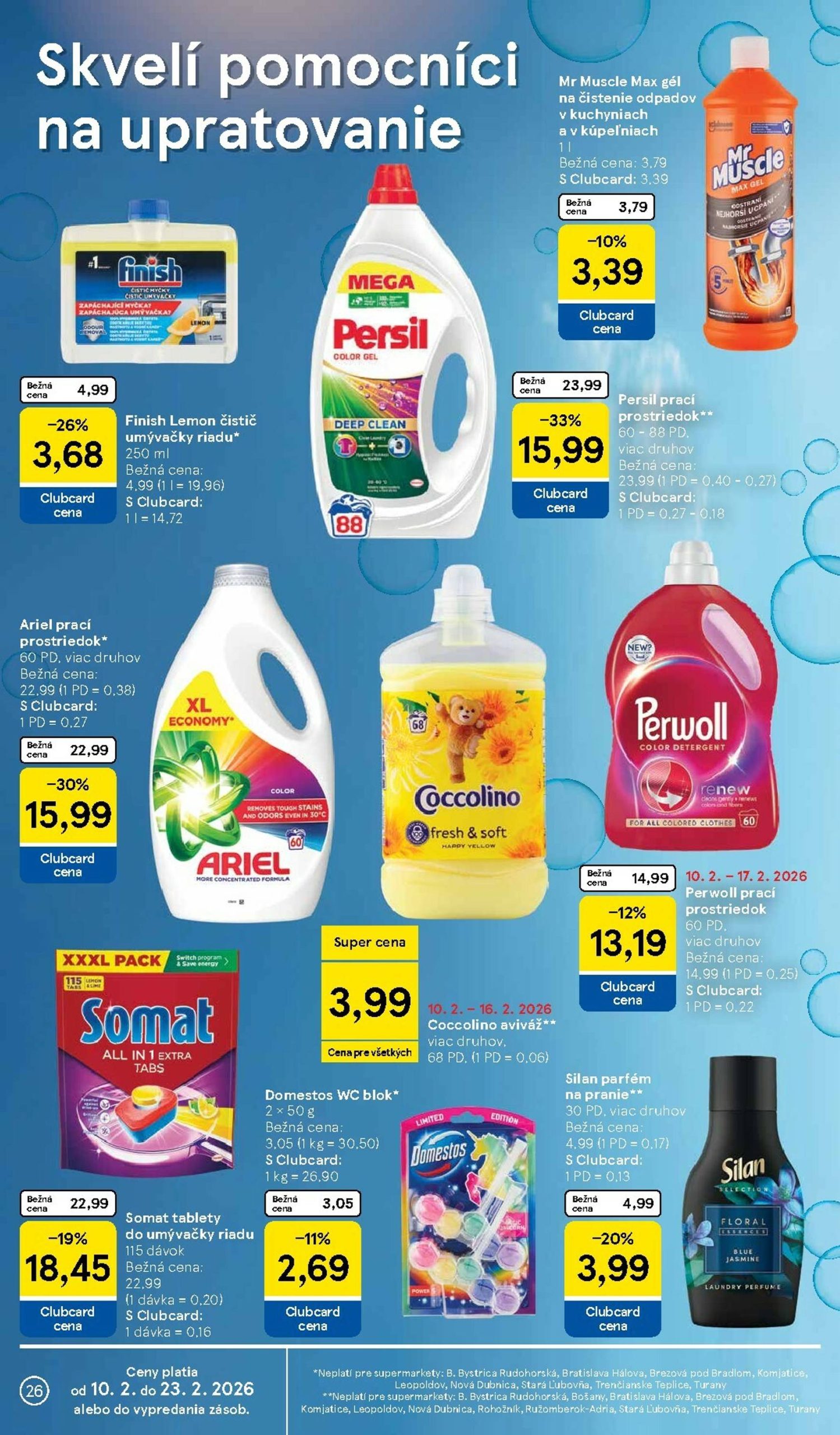 Page 26 of Aktuálny tesco leták platný od stredy 11.02 do 17.02