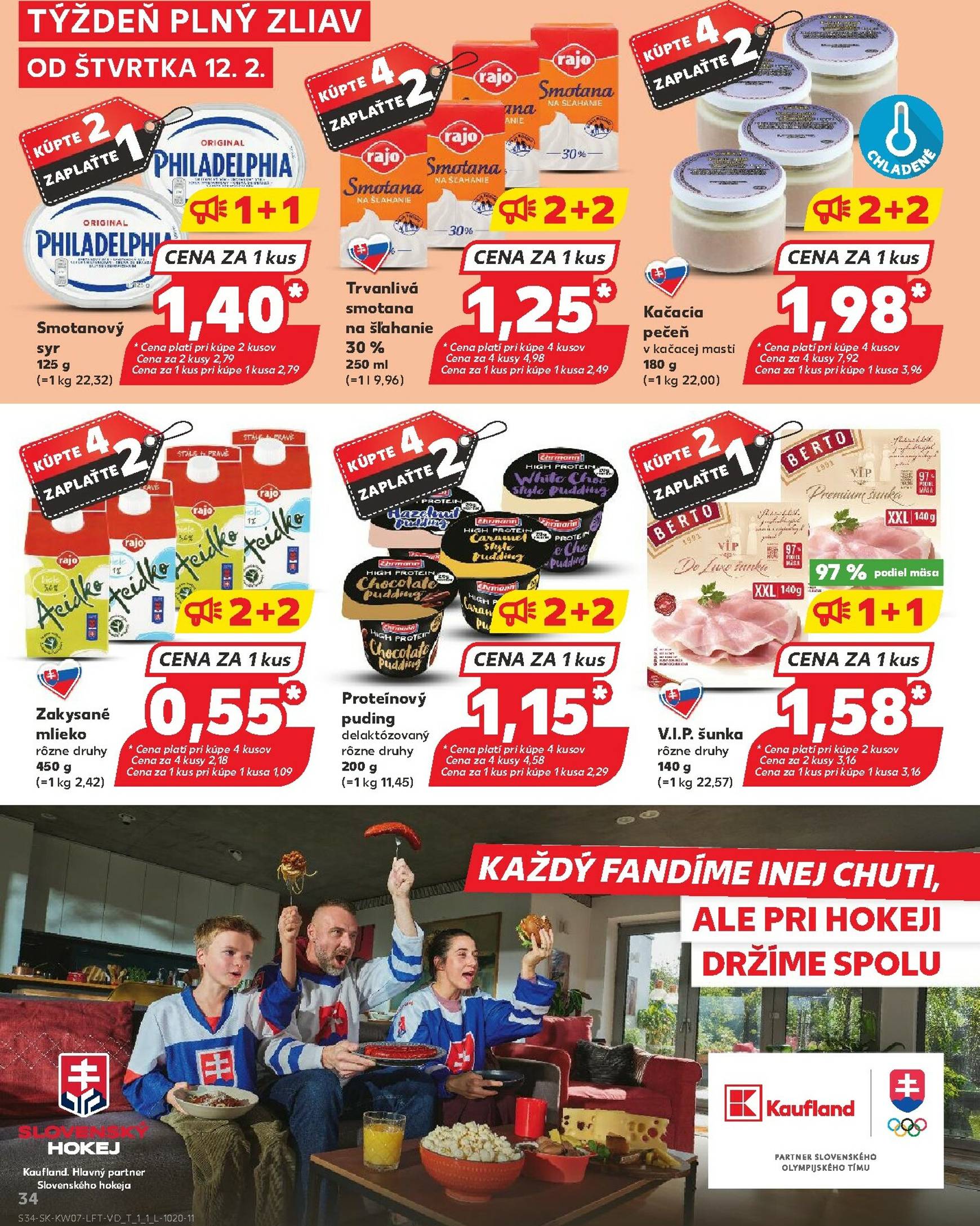 Page 34 of Aktuálny kaufland leták platný od štvrtka 12.02 do 18.02