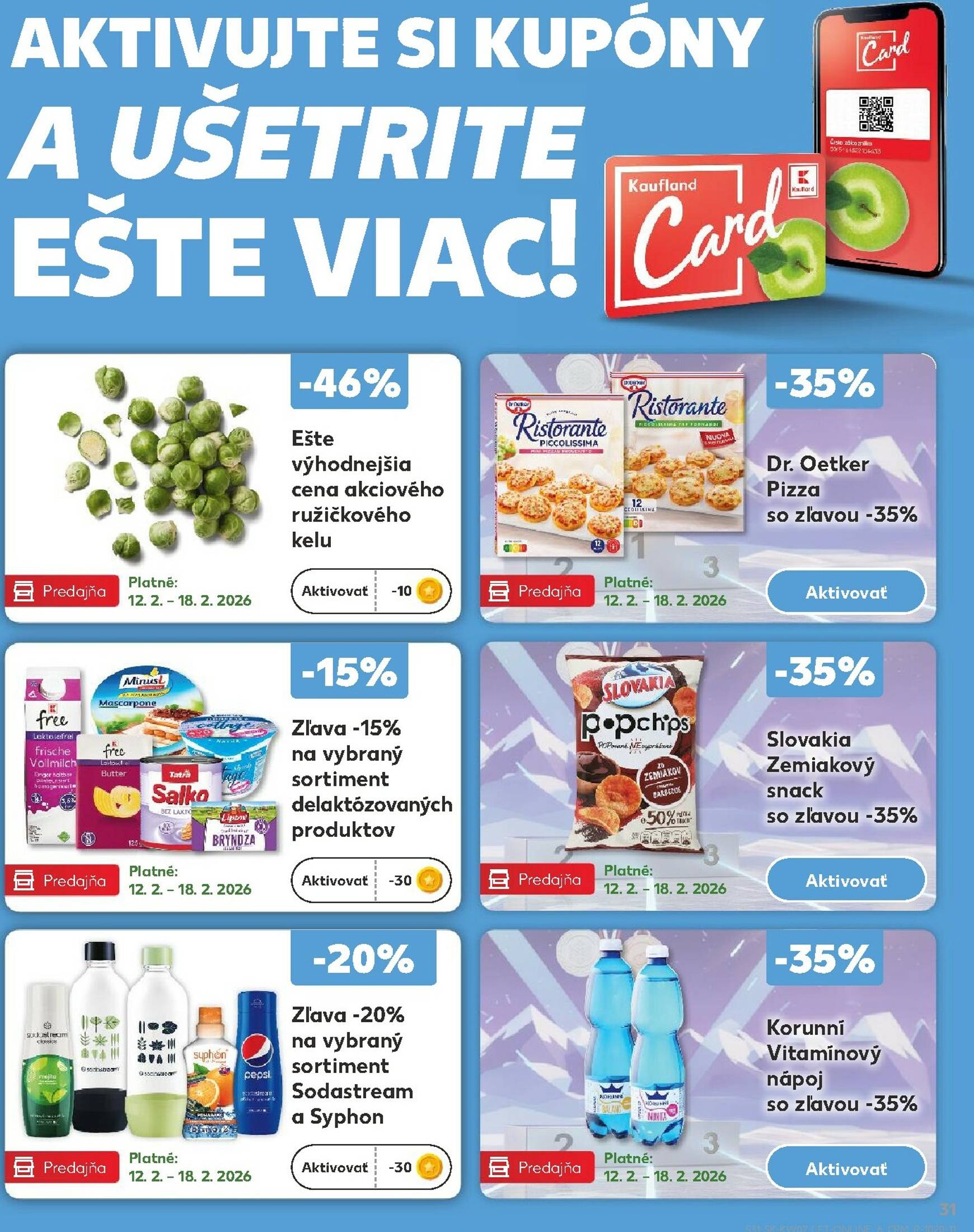 Page 31 of Aktuálny kaufland leták platný od štvrtka 12.02 do 18.02